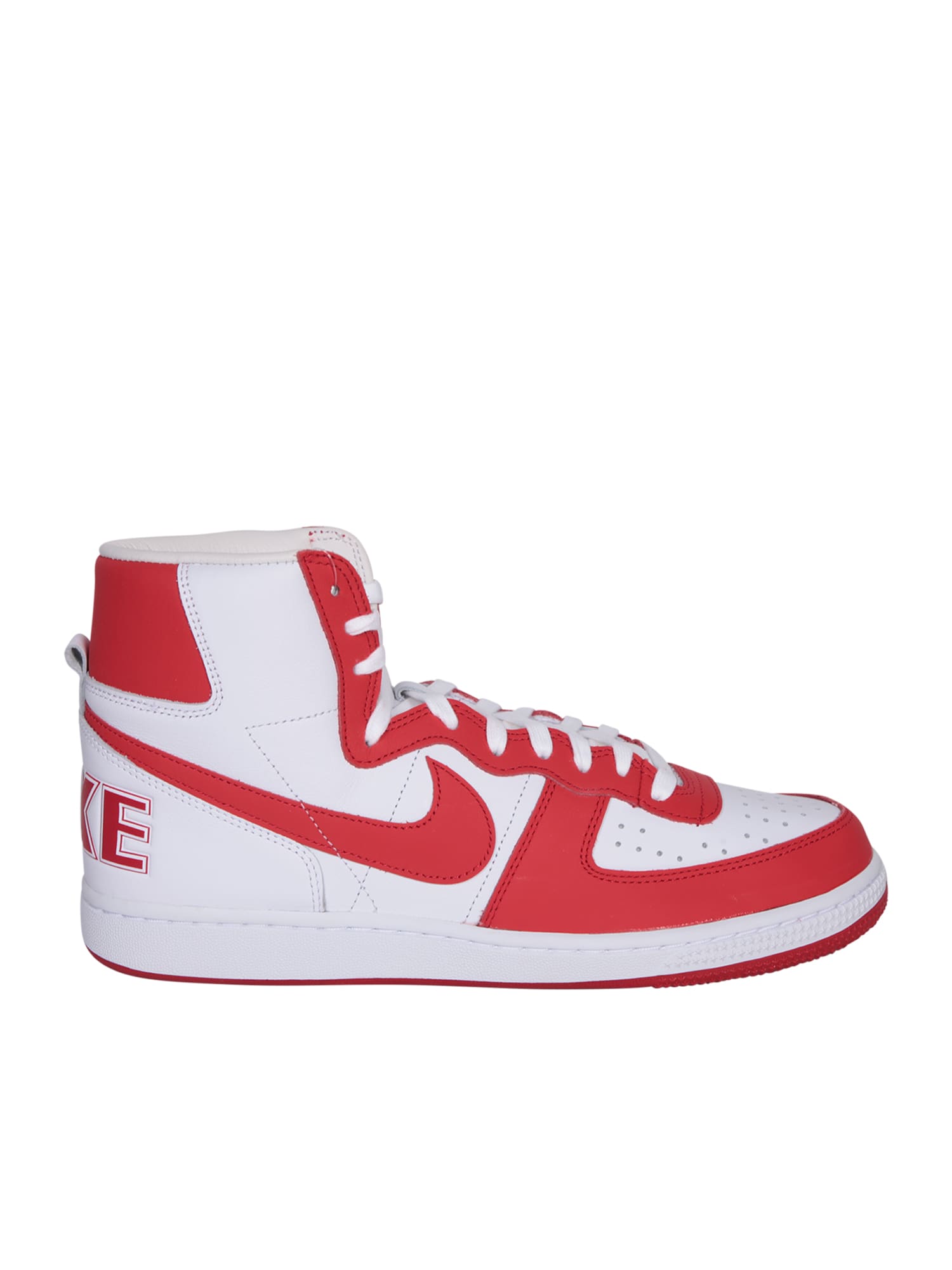 Comme Des Garçons Homme Plus Sneakers High-top Nike Terminator White/red