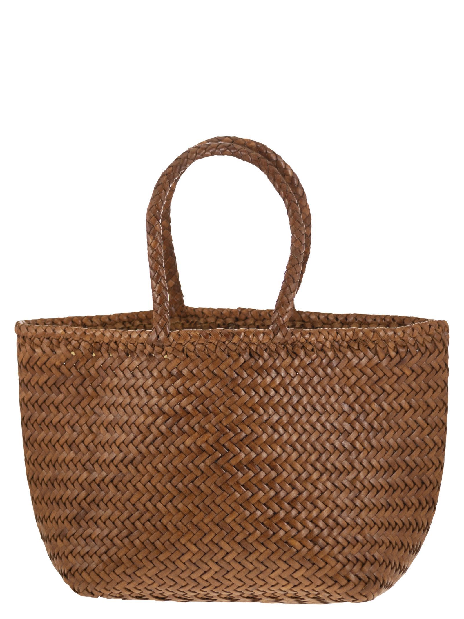 Dragon Diffusion Grace Basket Small 小号编织皮革包