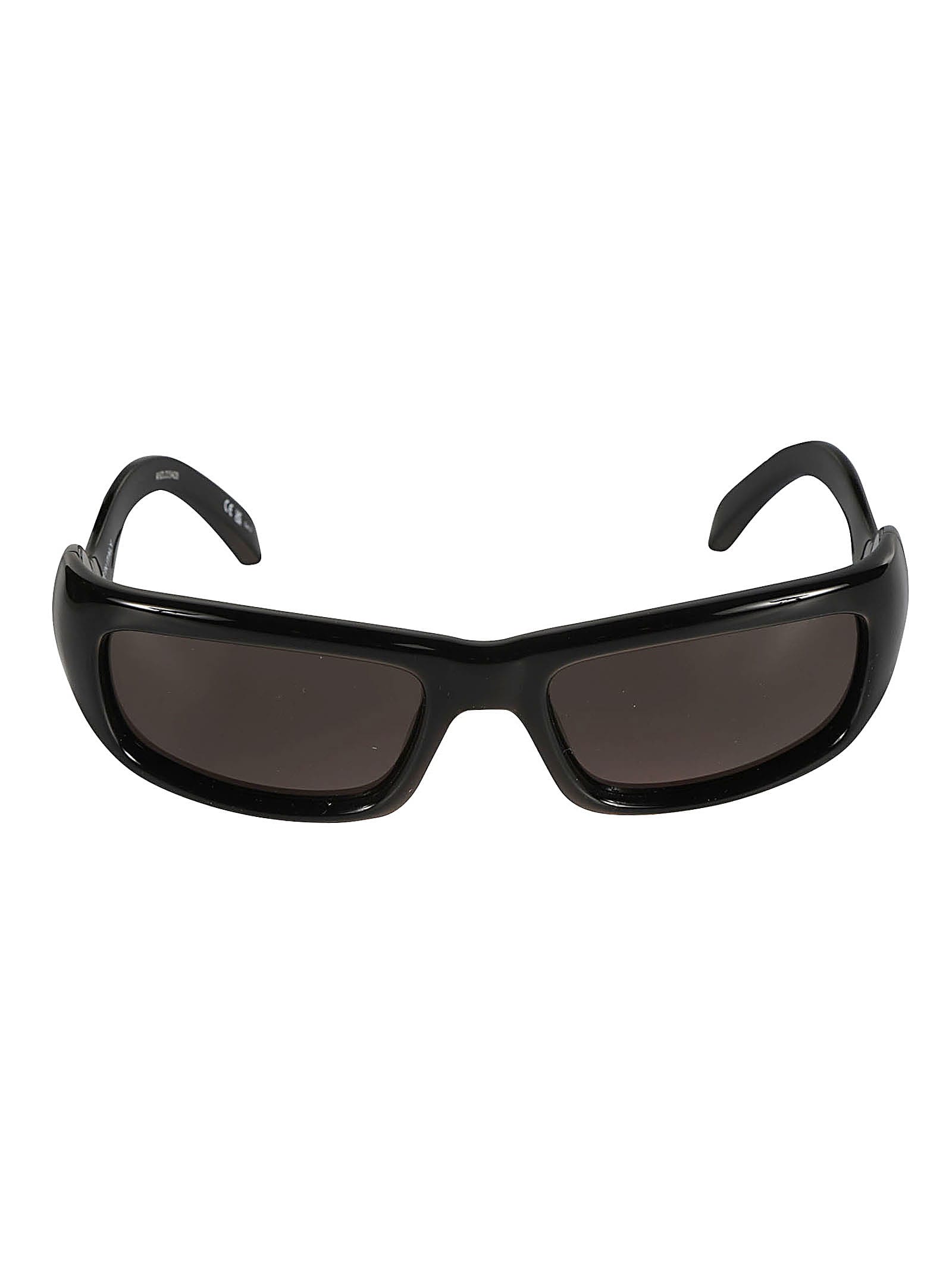 Balenciaga Eyewear Wavy Temple Logo Sided Sunglasses