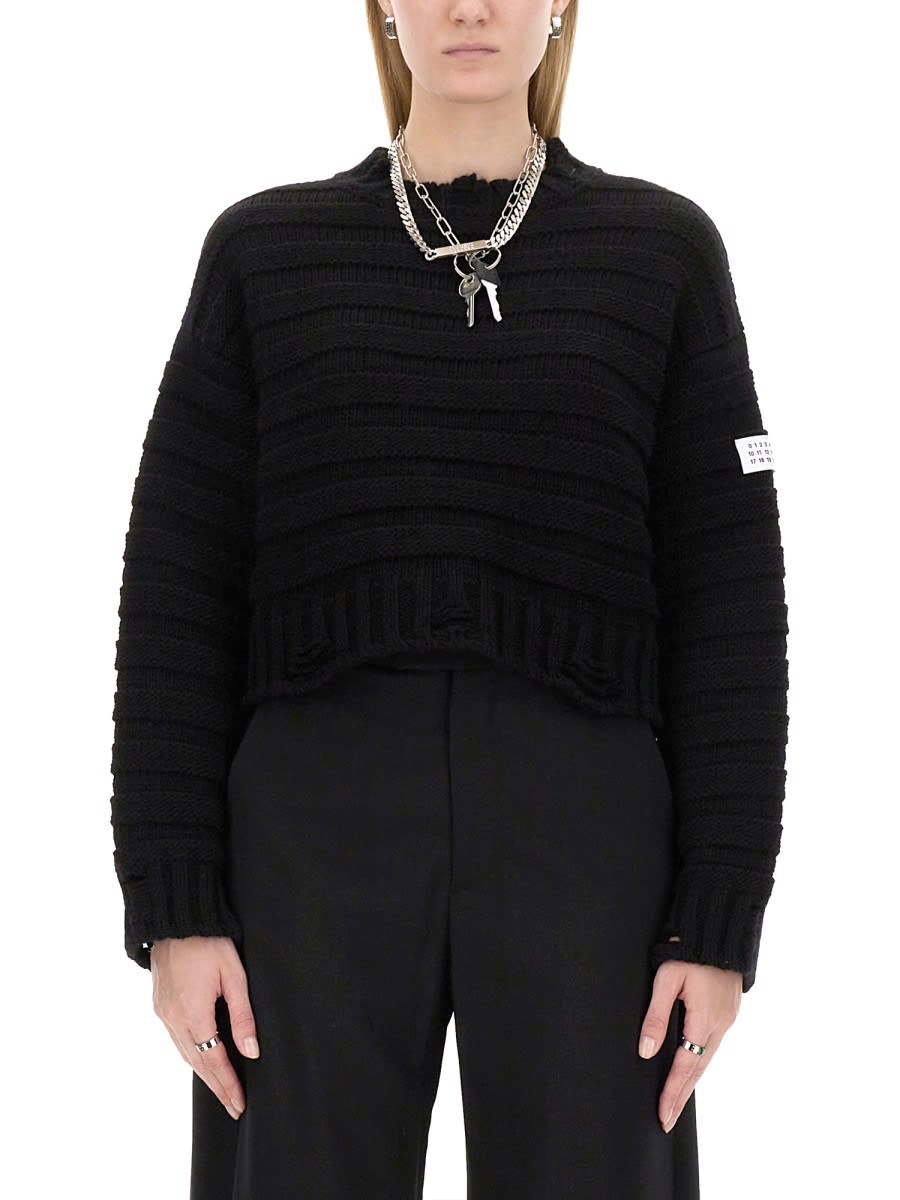 MM6 Maison Margiela Cropped Shirt