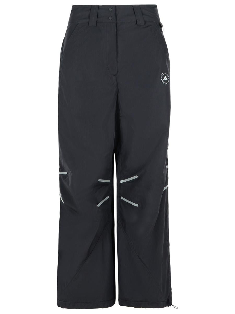 Adidas By Stella McCartney 'Jogger Act' Black Polyester Pants