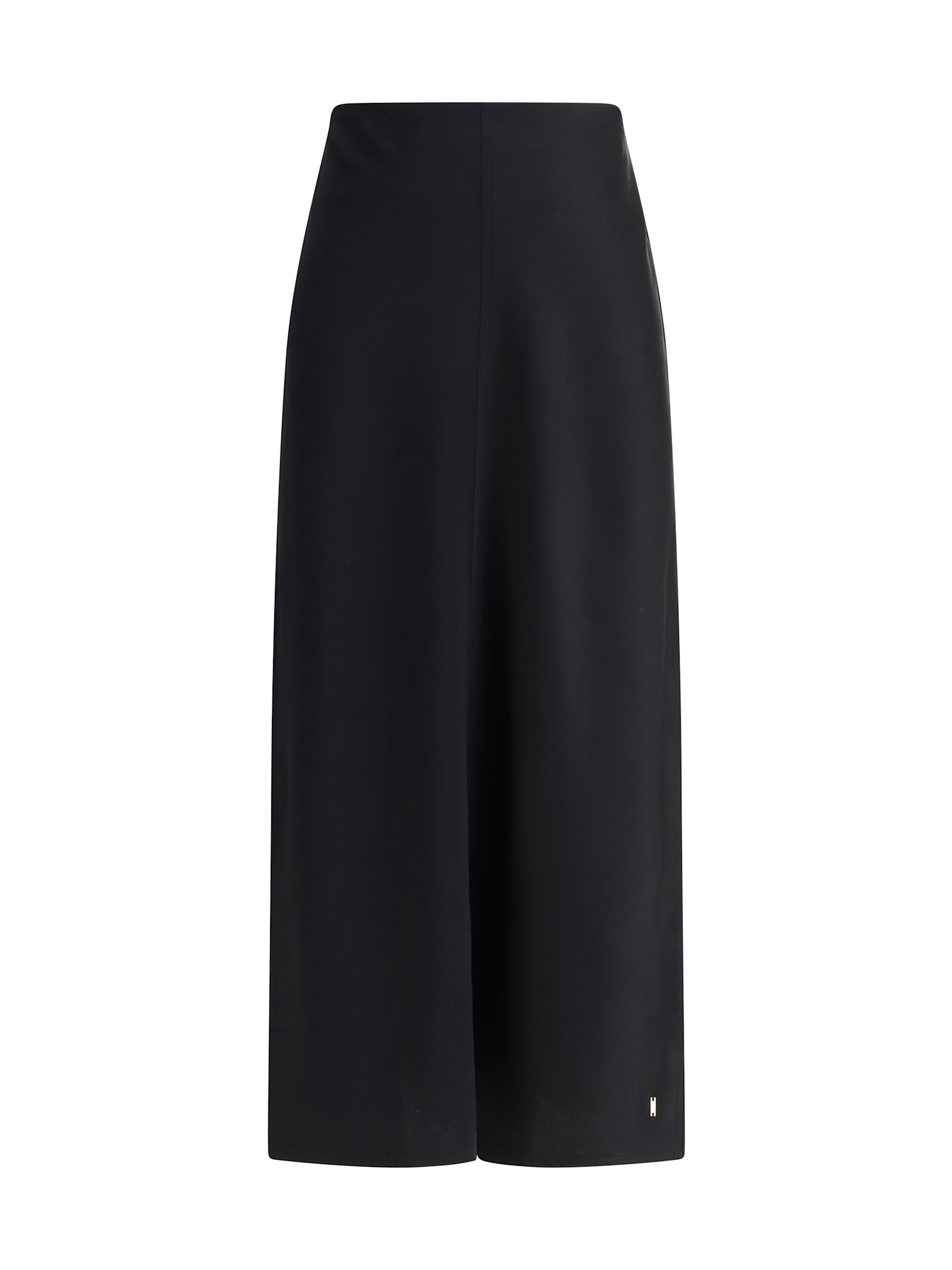Ami Alexandre Mattiussi Satin Midi Skirt