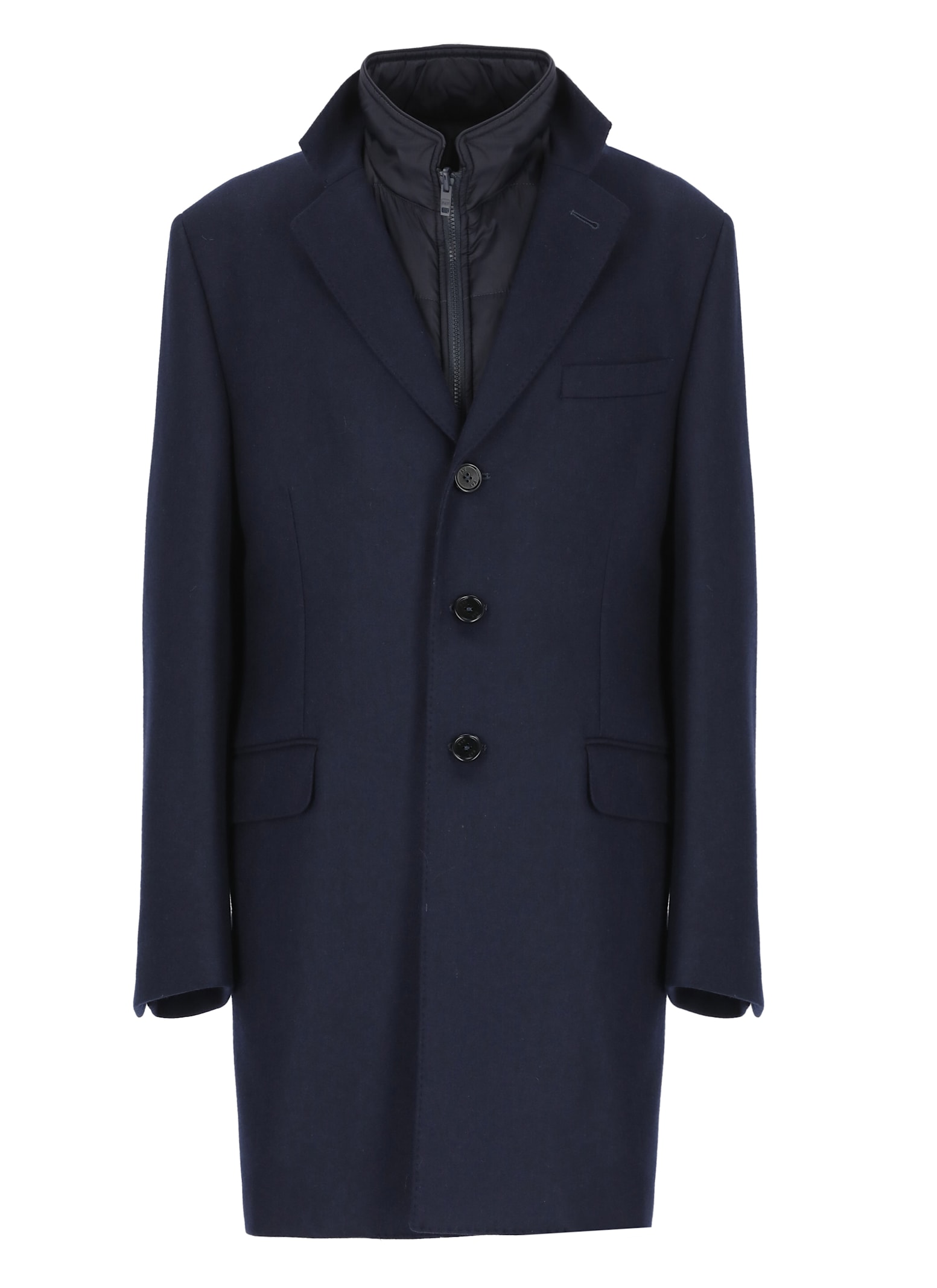 Fay Double Coat In Wool And Cashmere