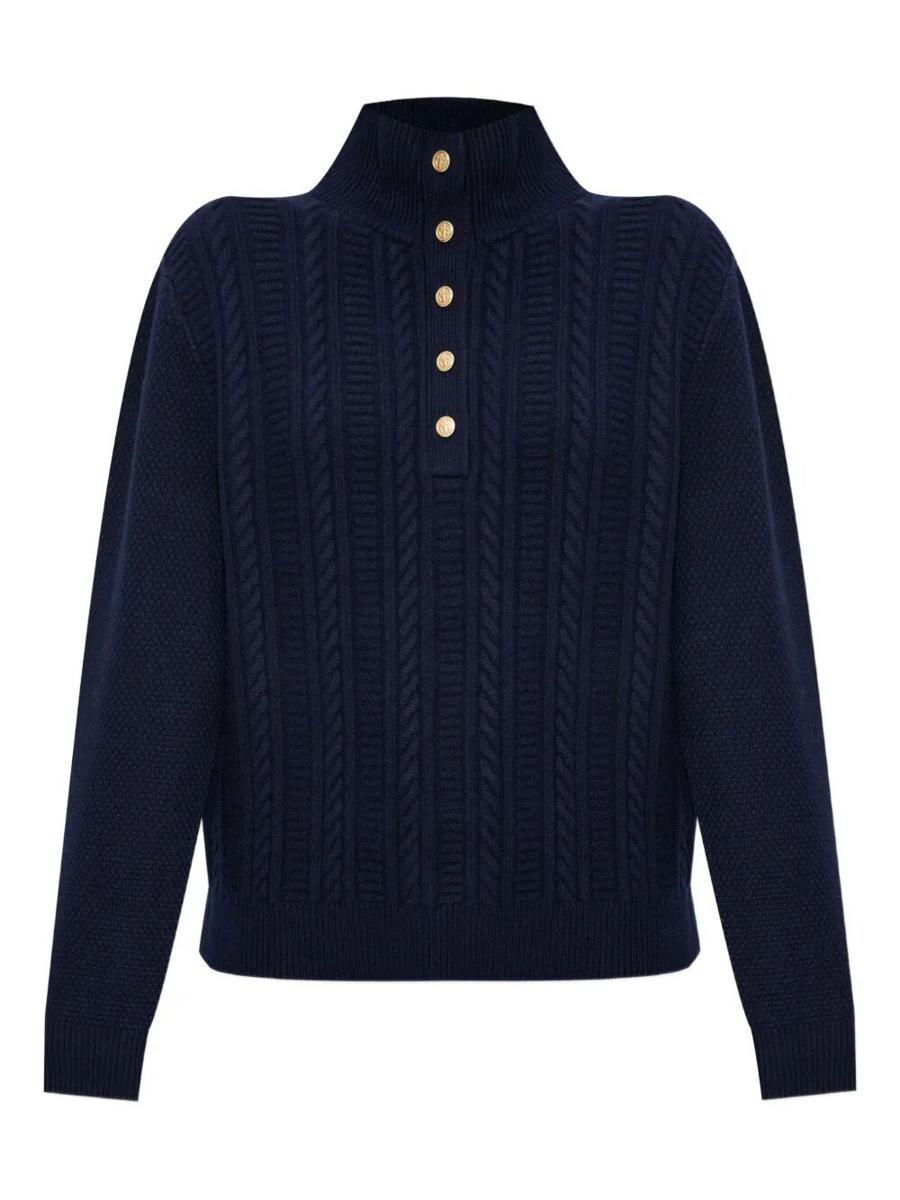 A. P.C. Thea Wool Turtle Neck Sweater Clothing