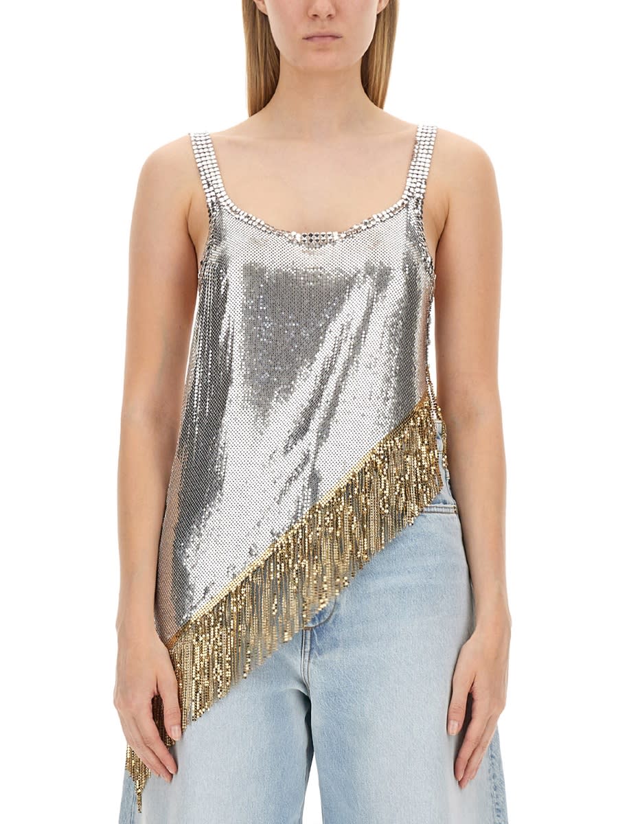 Paco Rabanne Top With Bangs