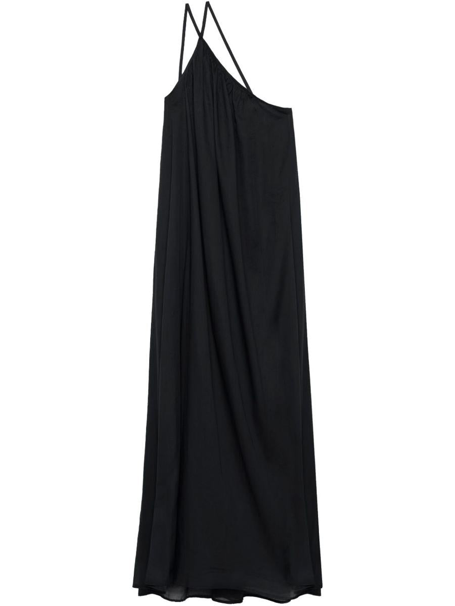 Closed One-Shoulder Cotton Dress