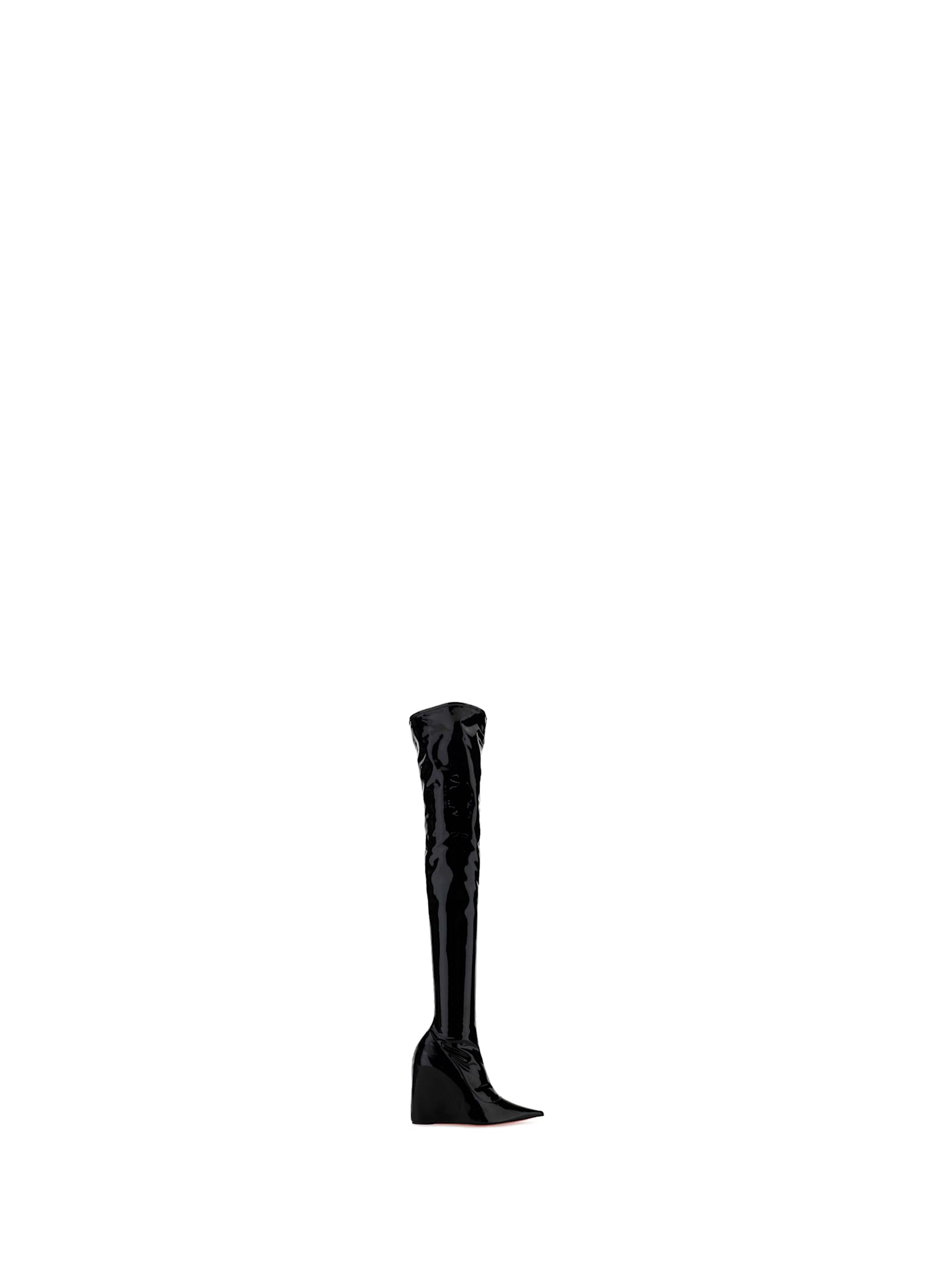 Amina Muaddi Danielle High Boots