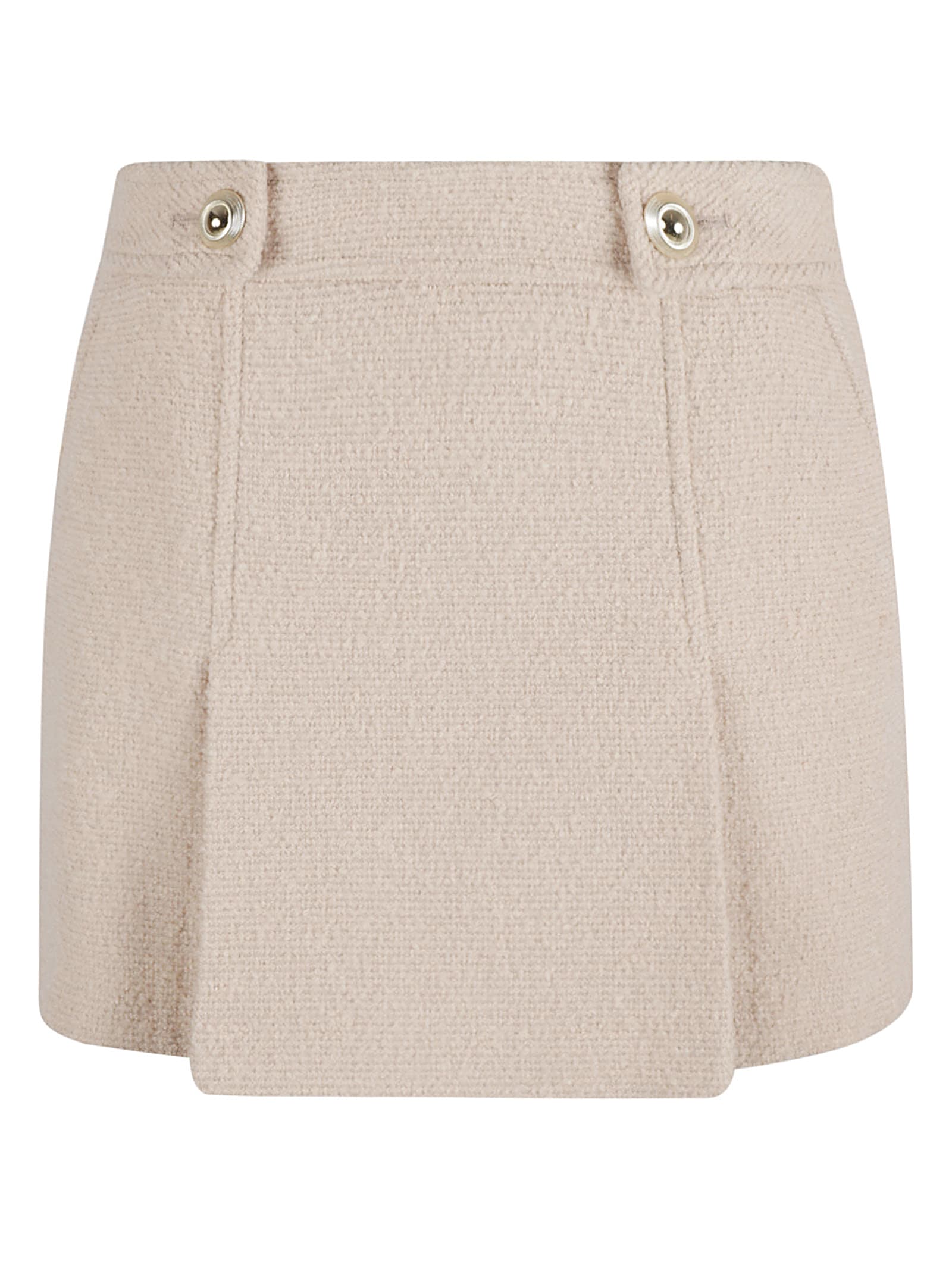 Tom Ford Boucle Pleated Mini Skirt