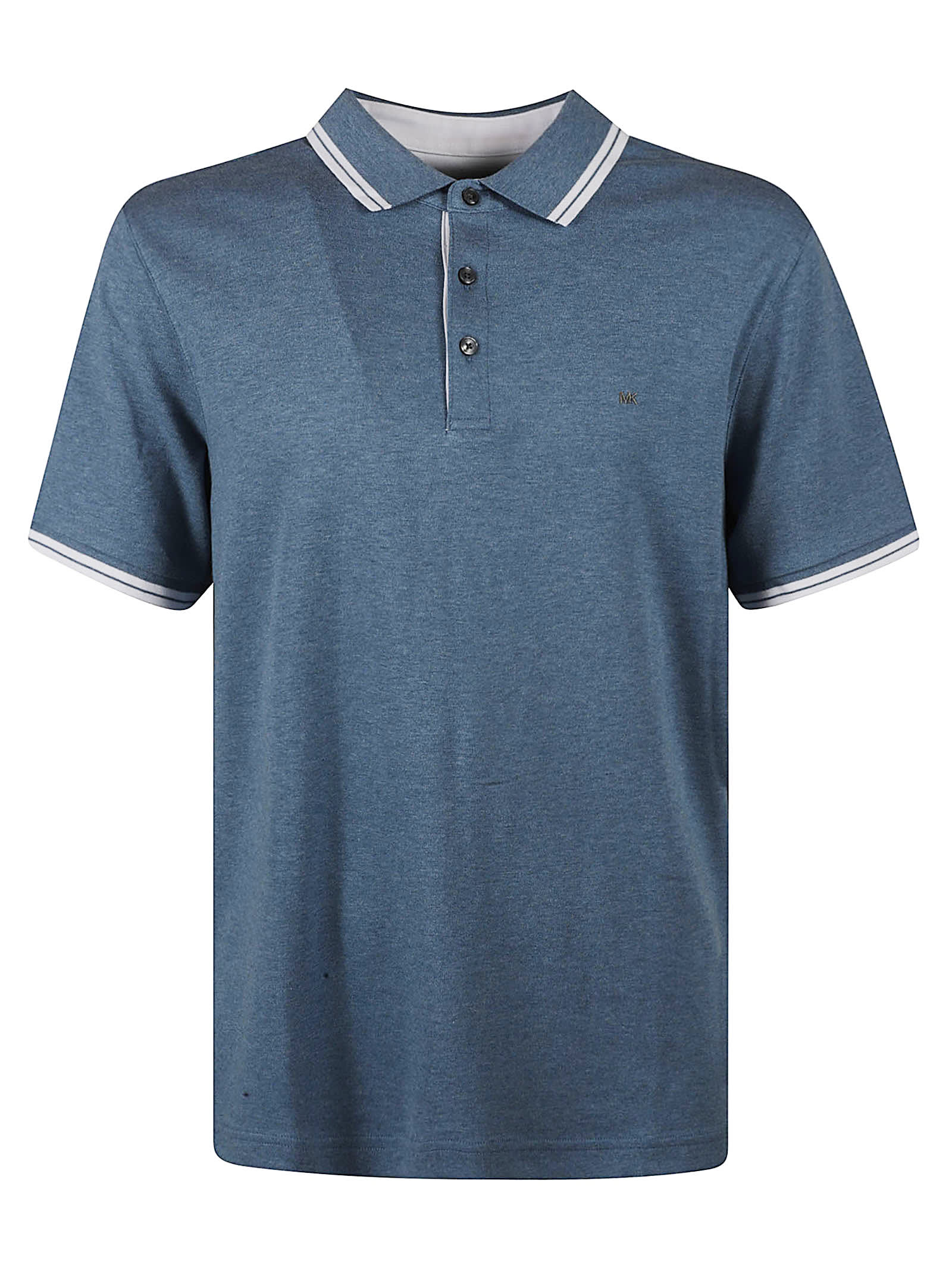 Michael Kors Stripe Trimmed Polo Shirt