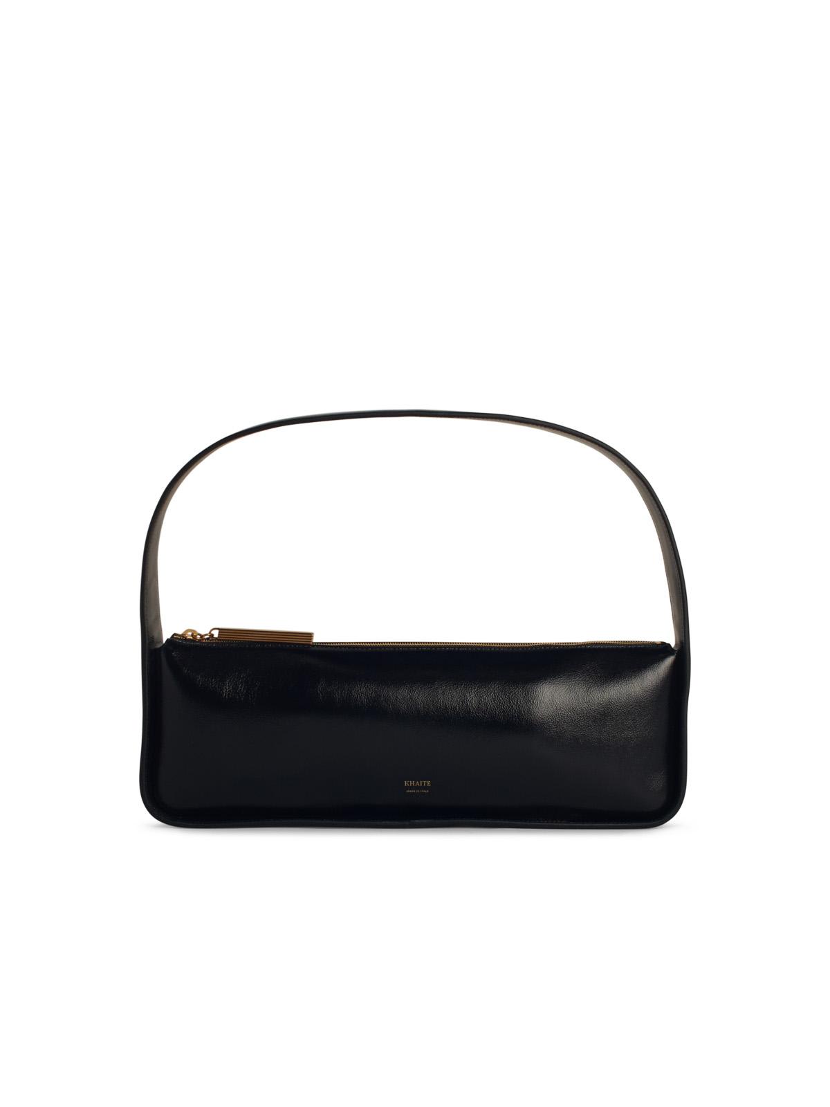 Khaite lori Black Leather Bag