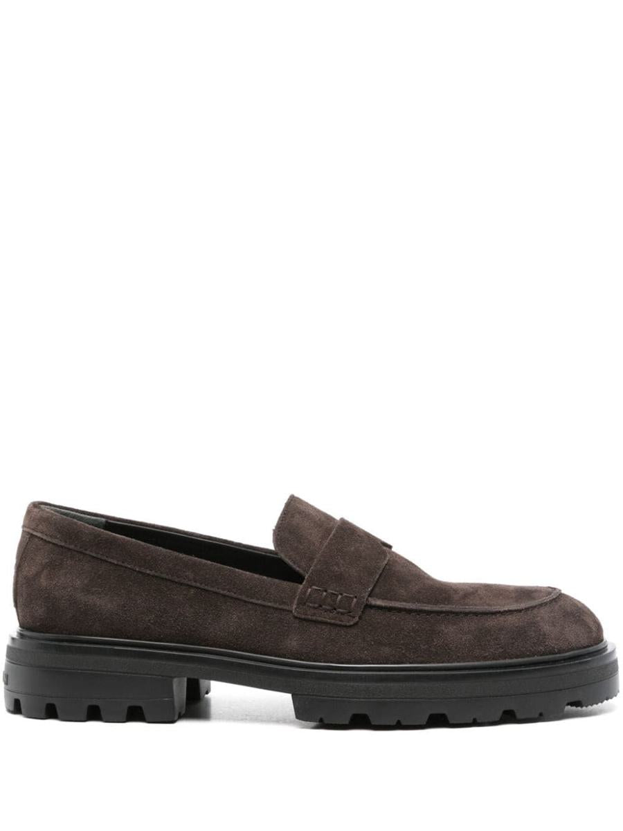 Hogan H673 Suede Loafers Shoes