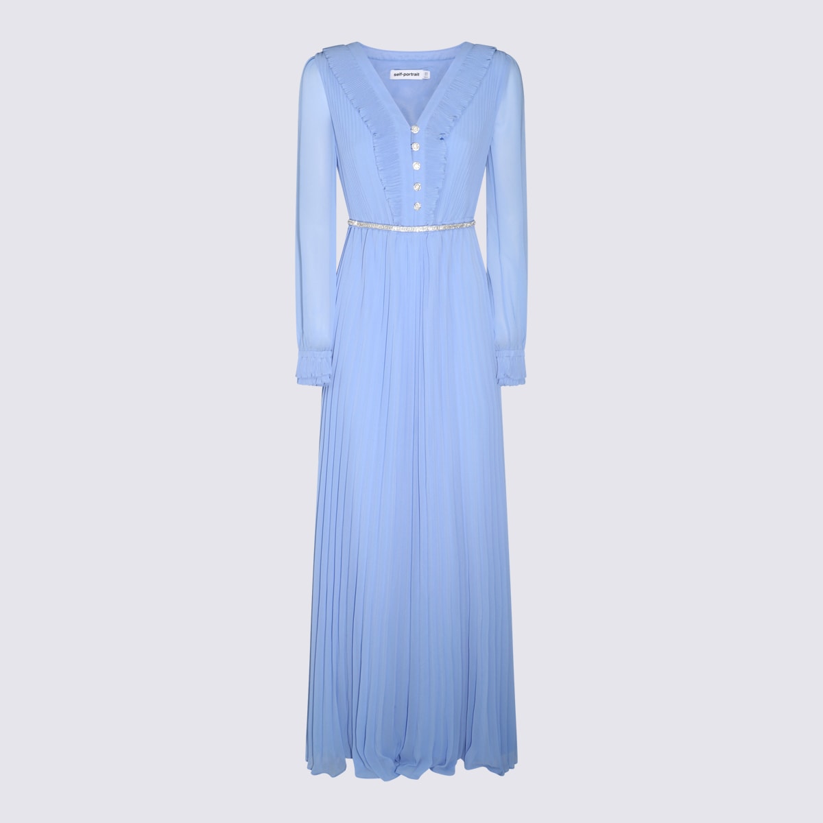 self-portrait Blue Maxi Dress