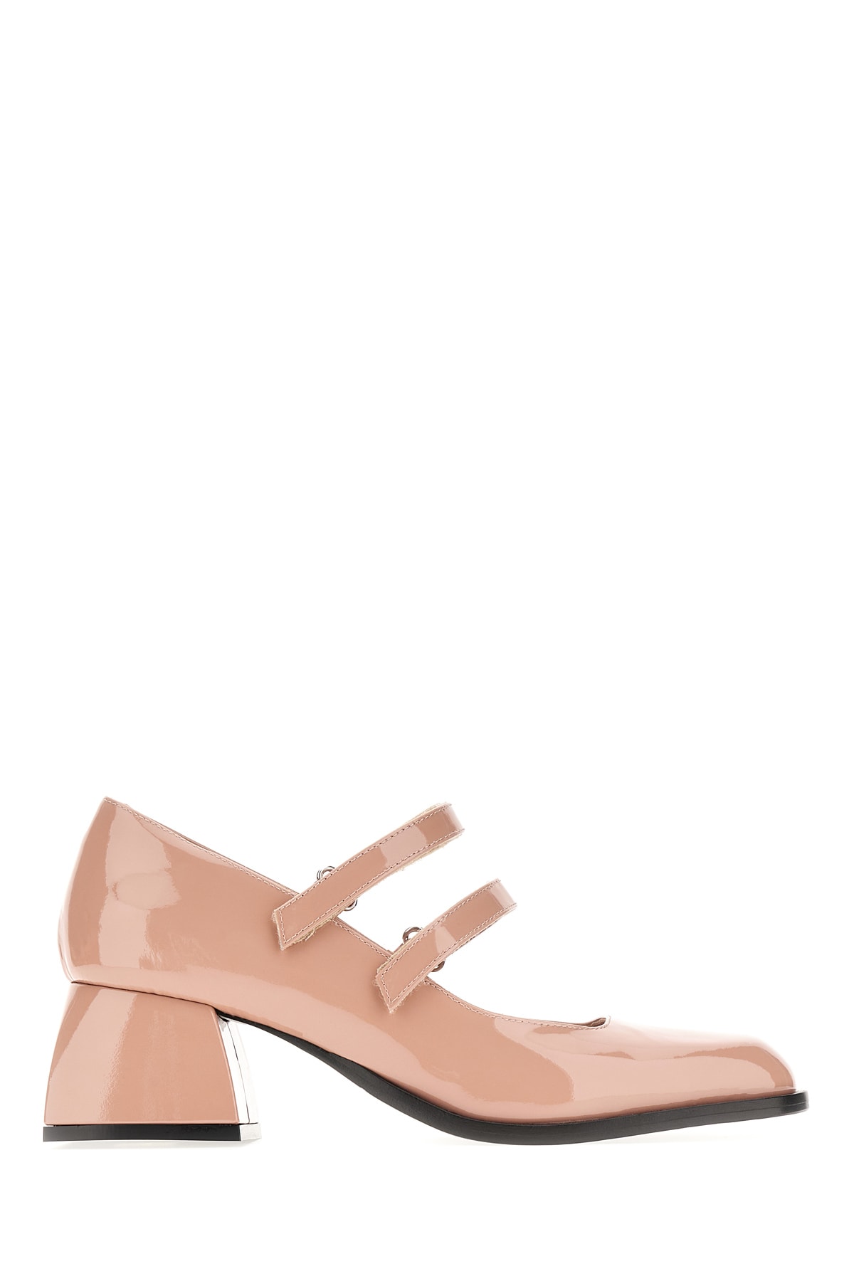 Nodaleto Antiqued Pink Leather Bulla Bacara Pumps