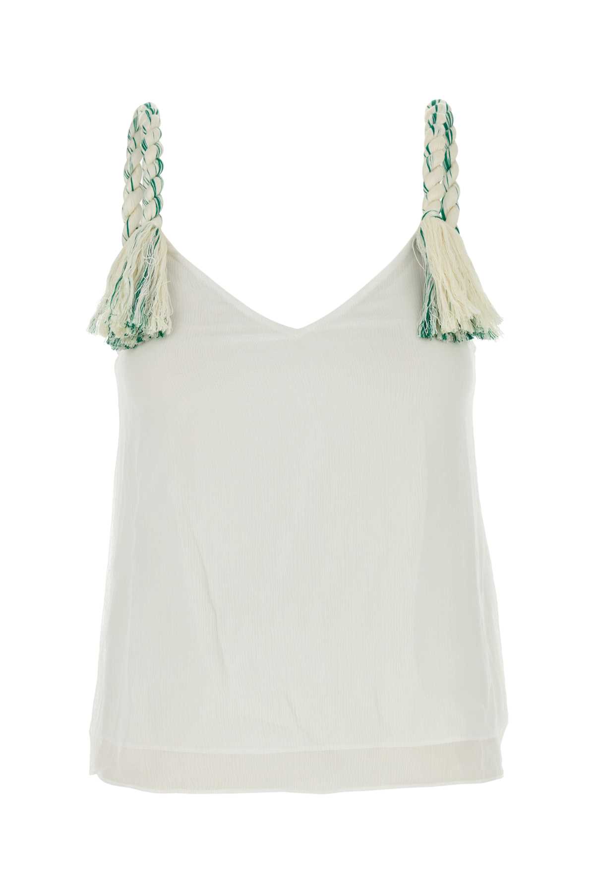 J. W. Anderson White Tulle Top