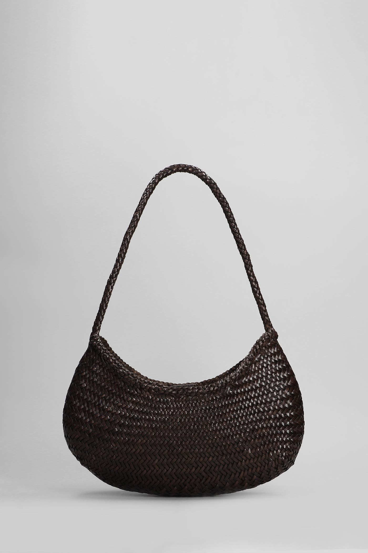 Dragon Diffusion Nova Luna Hand Bag In Brown Leather