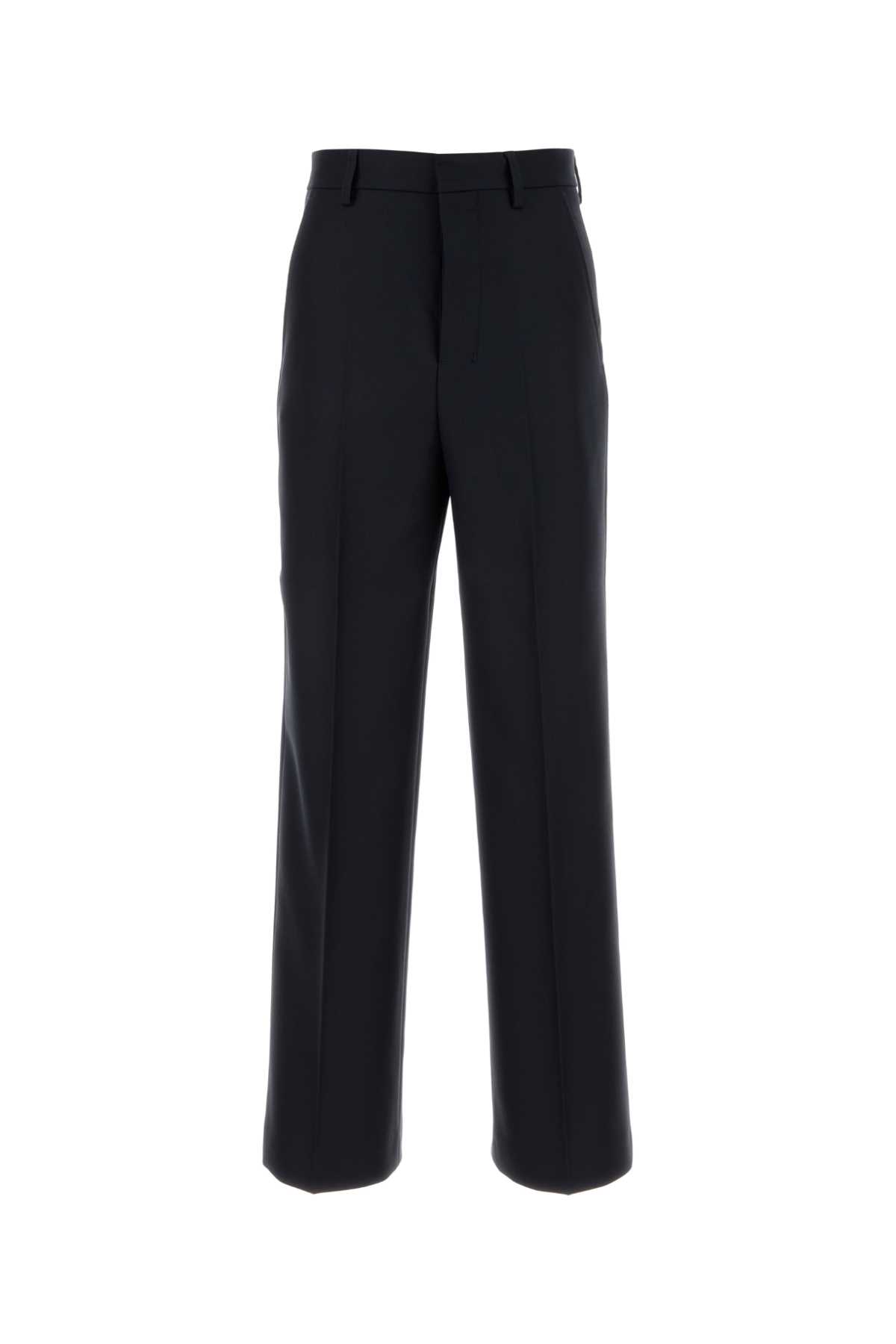 Ami Alexandre Mattiussi Midnight Blue Wool Pant
