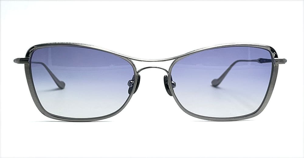 Matsuda M3147 - Brushed Silver Sunglasses