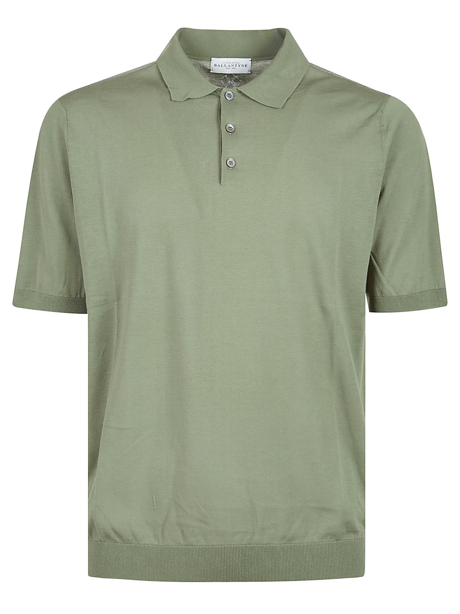 Ballantyne Plain Short Sleeve Polo Shirt