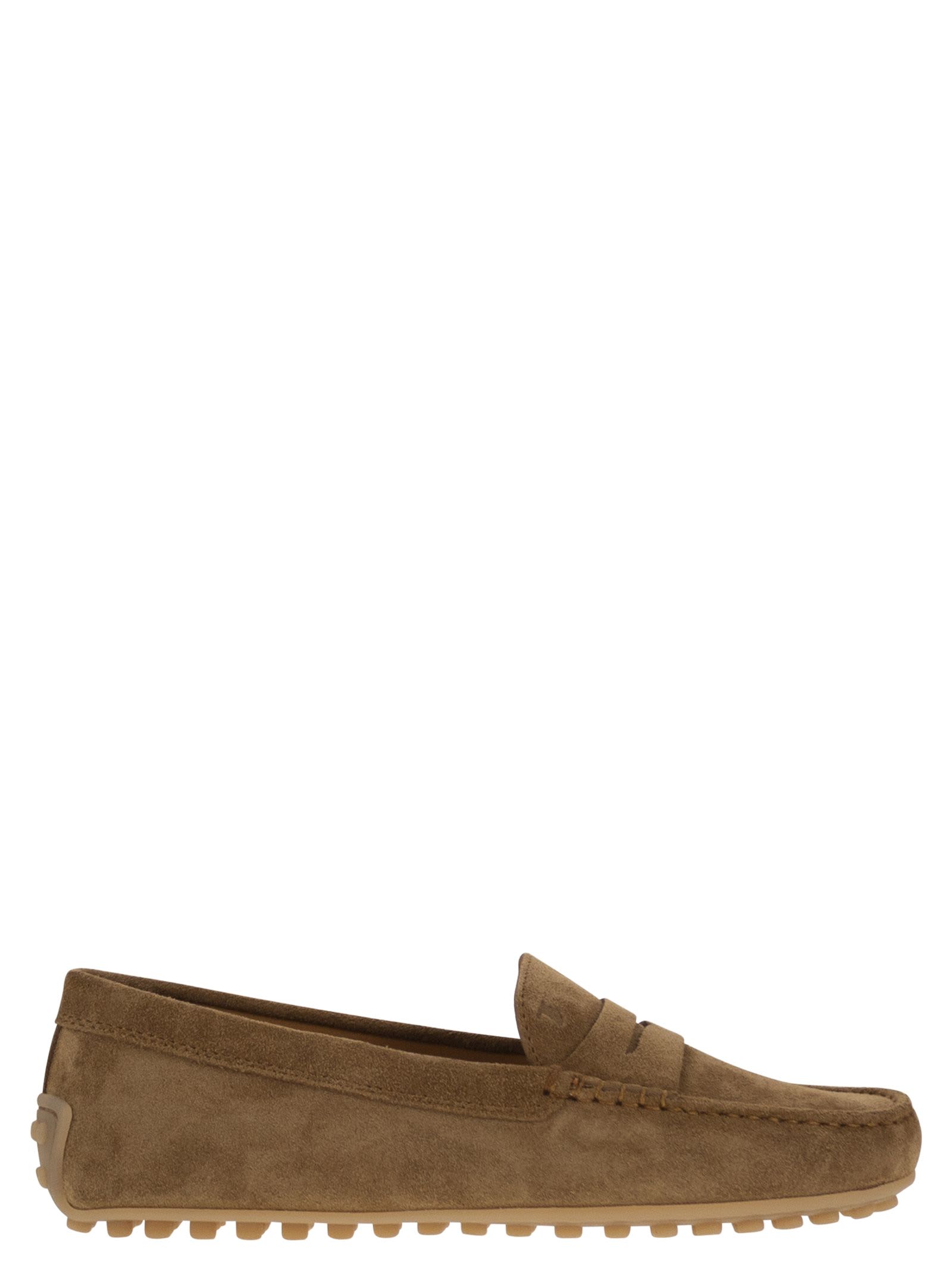Tod's City Gommino Suede Loafer