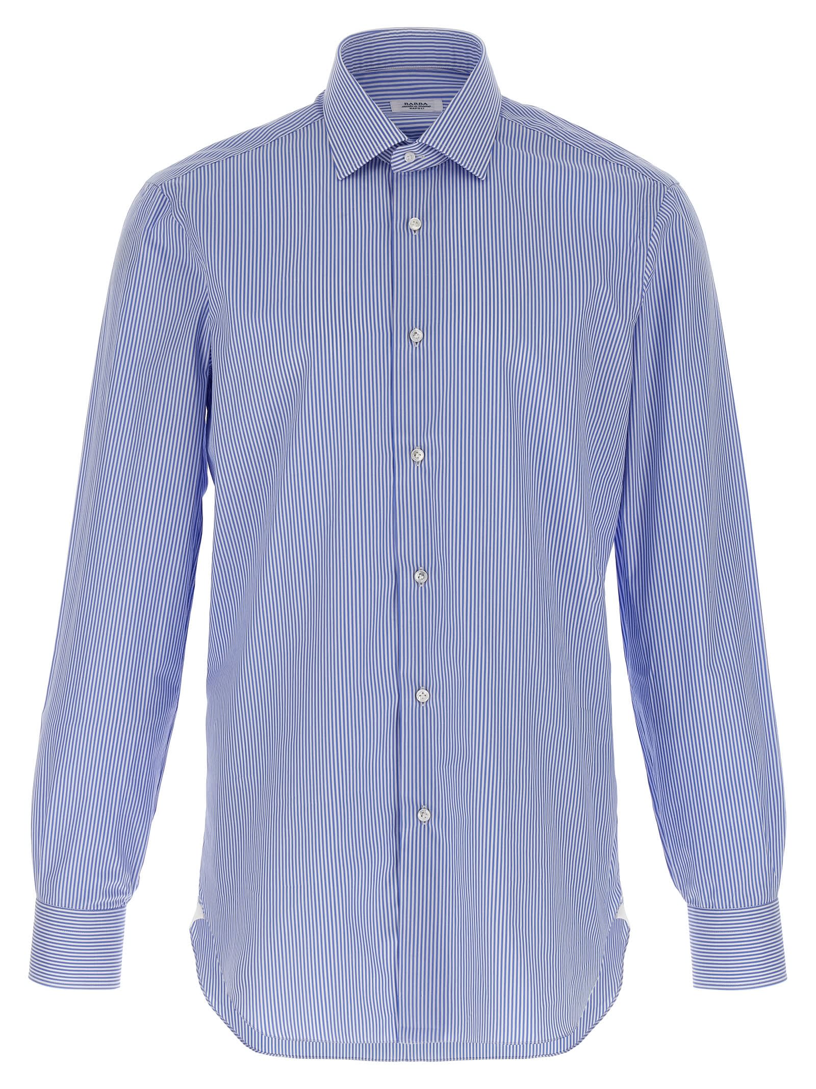 Barba Napoli Striped Shirt