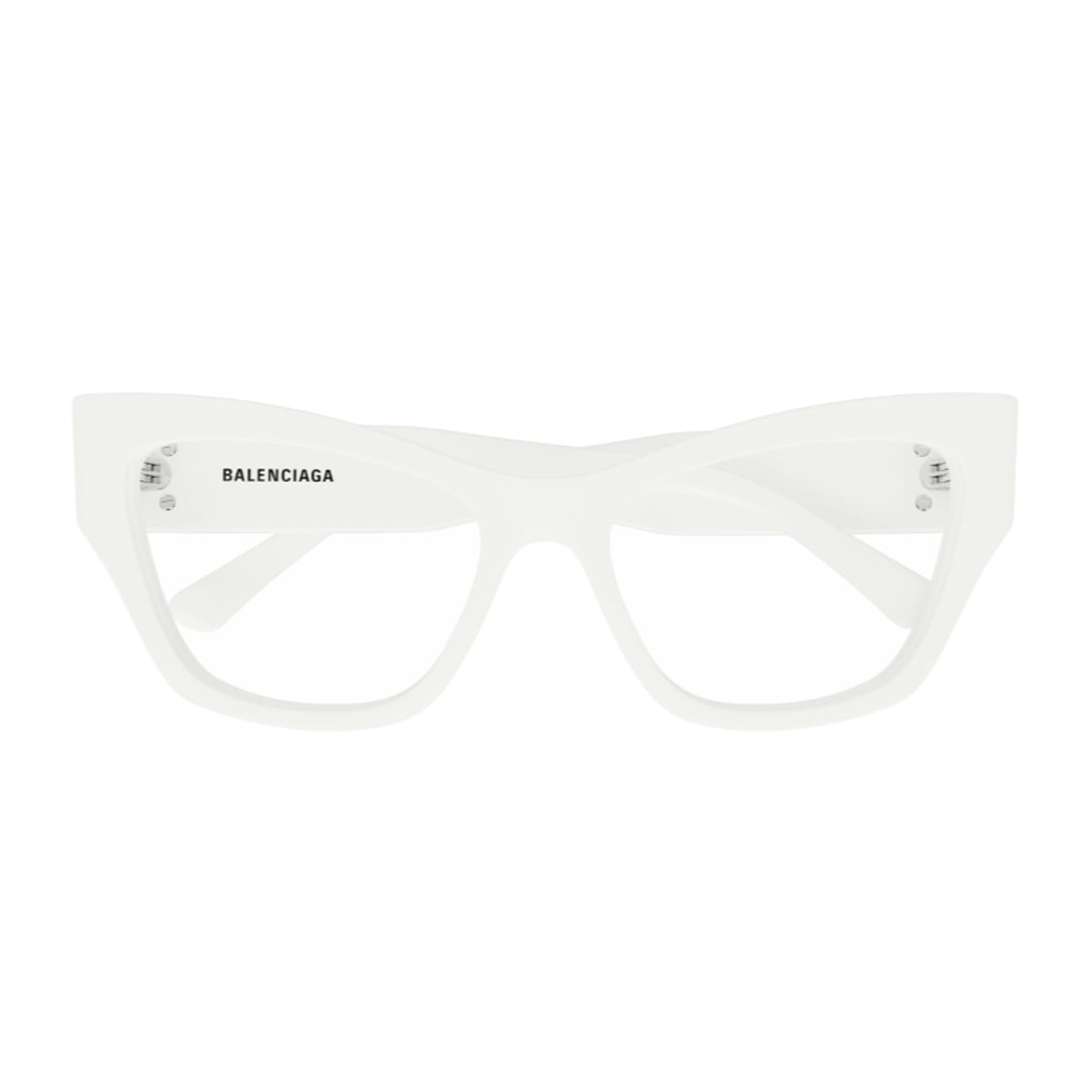 Balenciaga Eyewear Bb0362o Linea Everyday 003 White Glasses