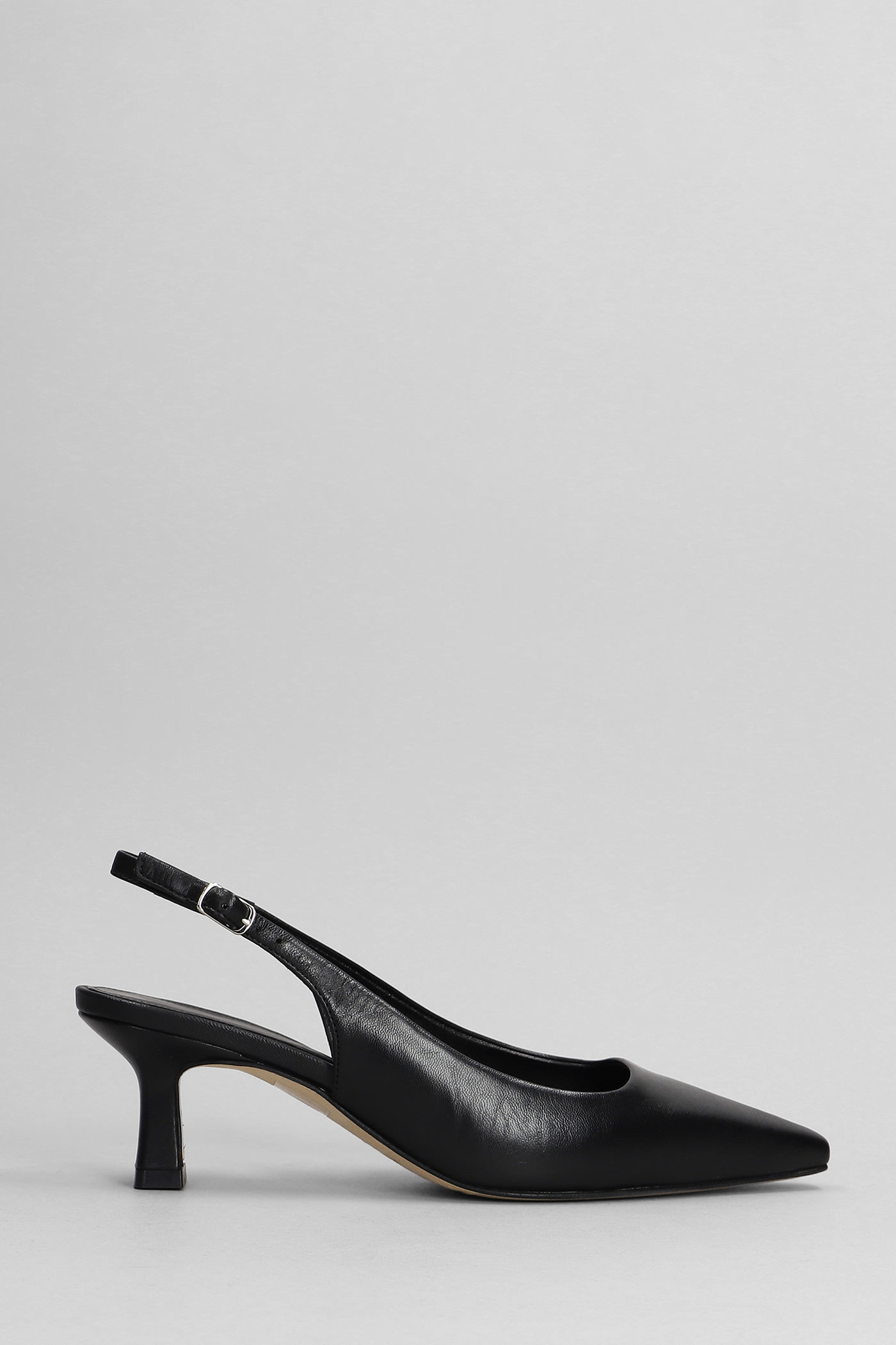 Julie Dee Pumps In Black Leather
