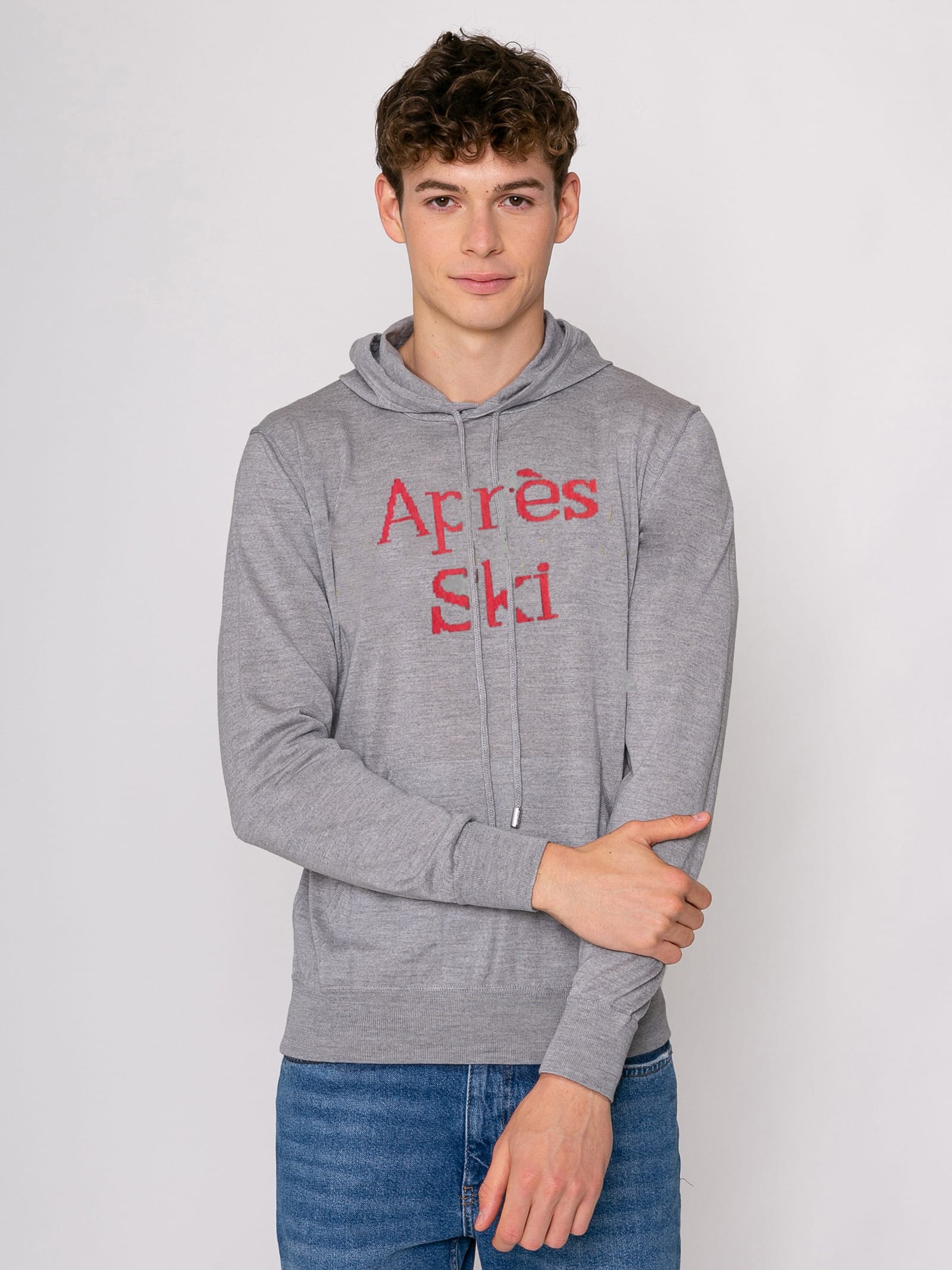 MC2 Saint Barth Après Ski Blended Cashmere Hooded Sweater