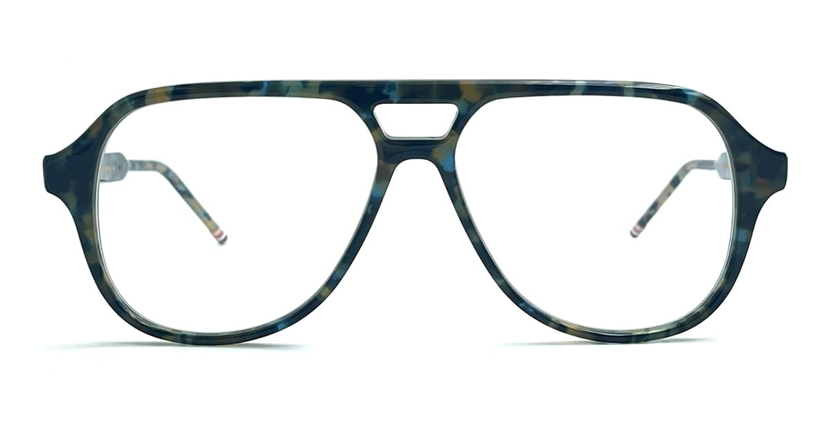 Thom Browne Aviator - Rwb Tortoise Rx Glasses