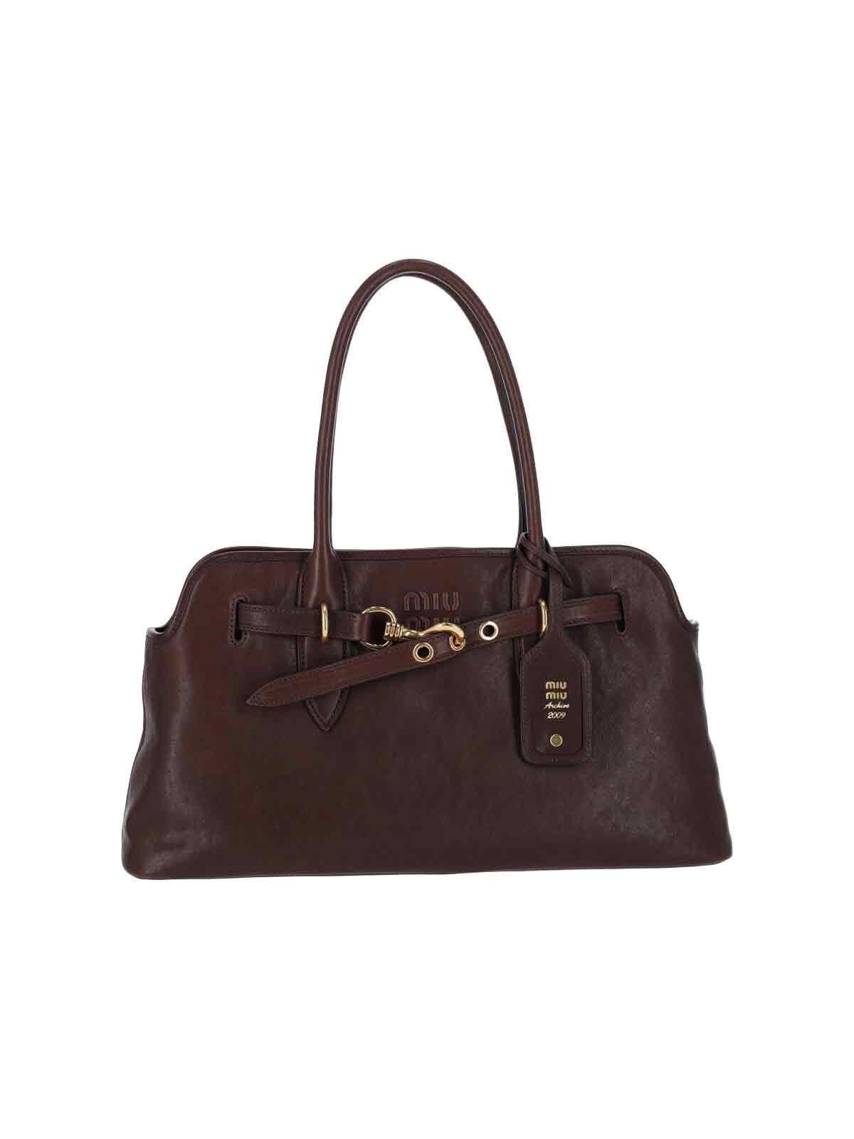 miu miu 'Aventure' Large Shoulder Bag