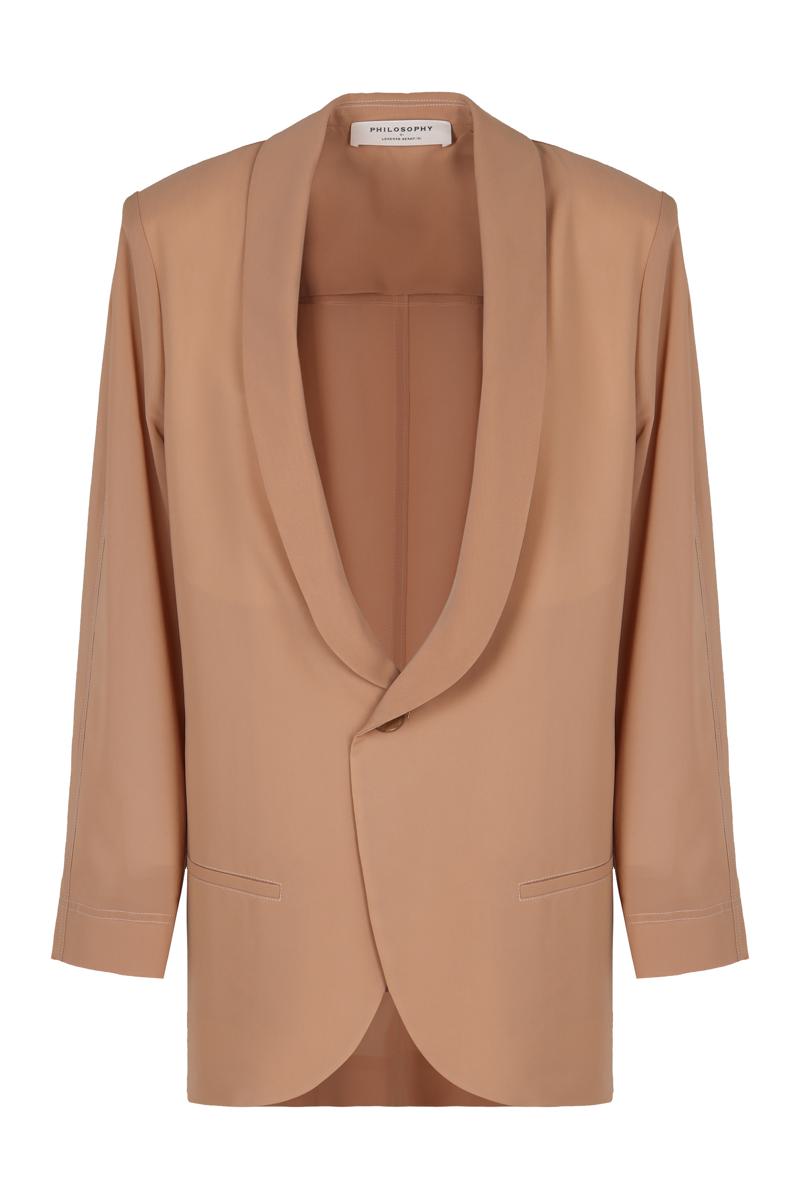 Philosophy Di Lorenzo Serafini Single-Breasted One Button Jacket