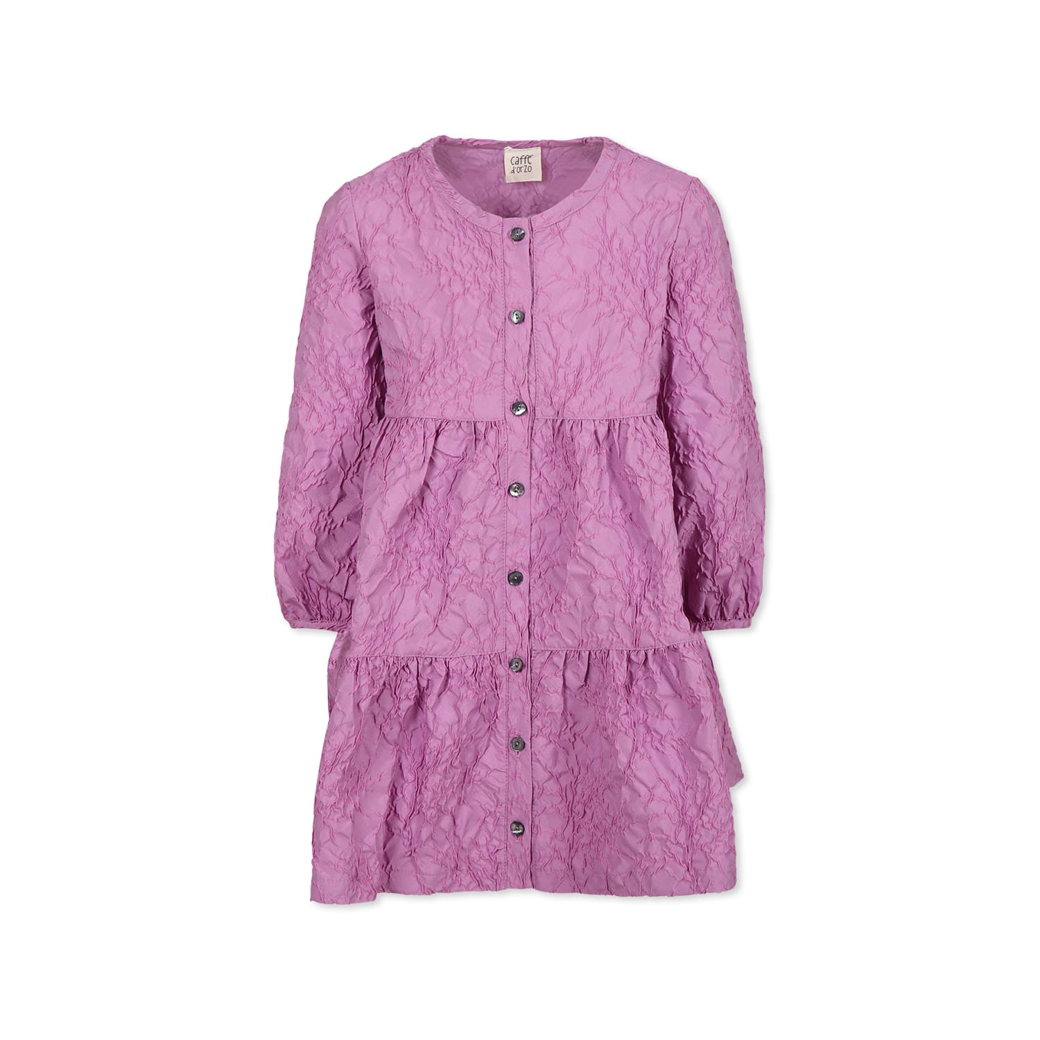 Caffe' d'Orzo Purple Dress For Girl