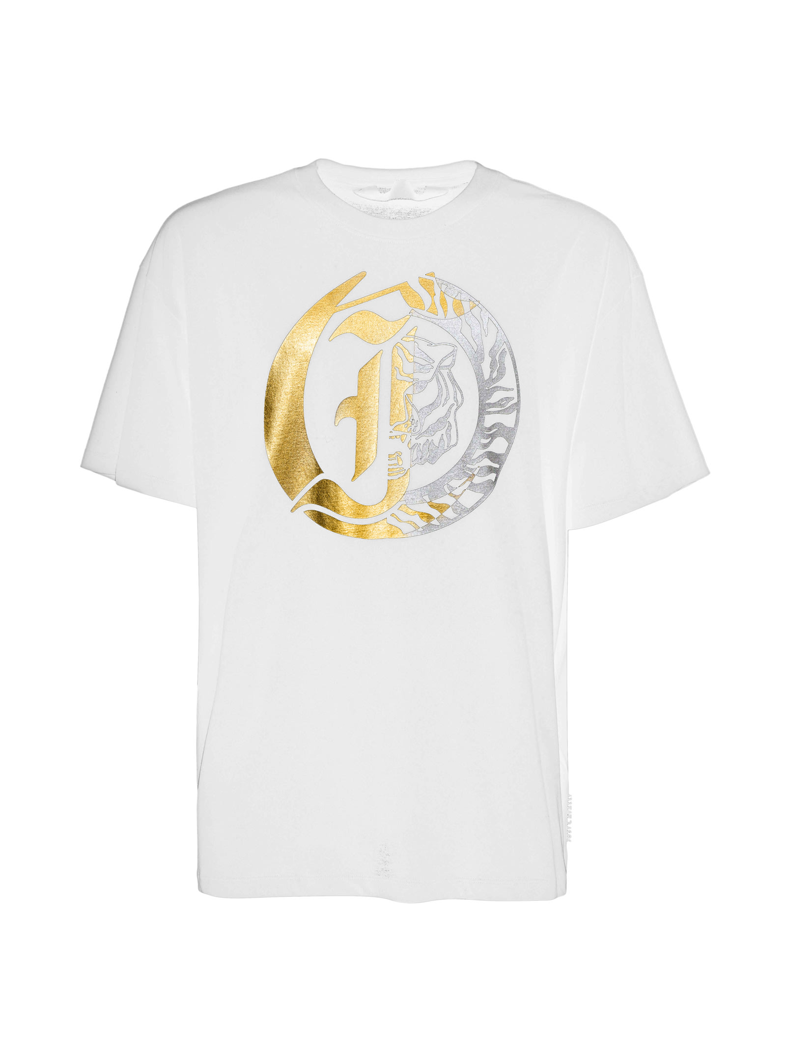 Just Cavalli White Short Sleeves T-shirt