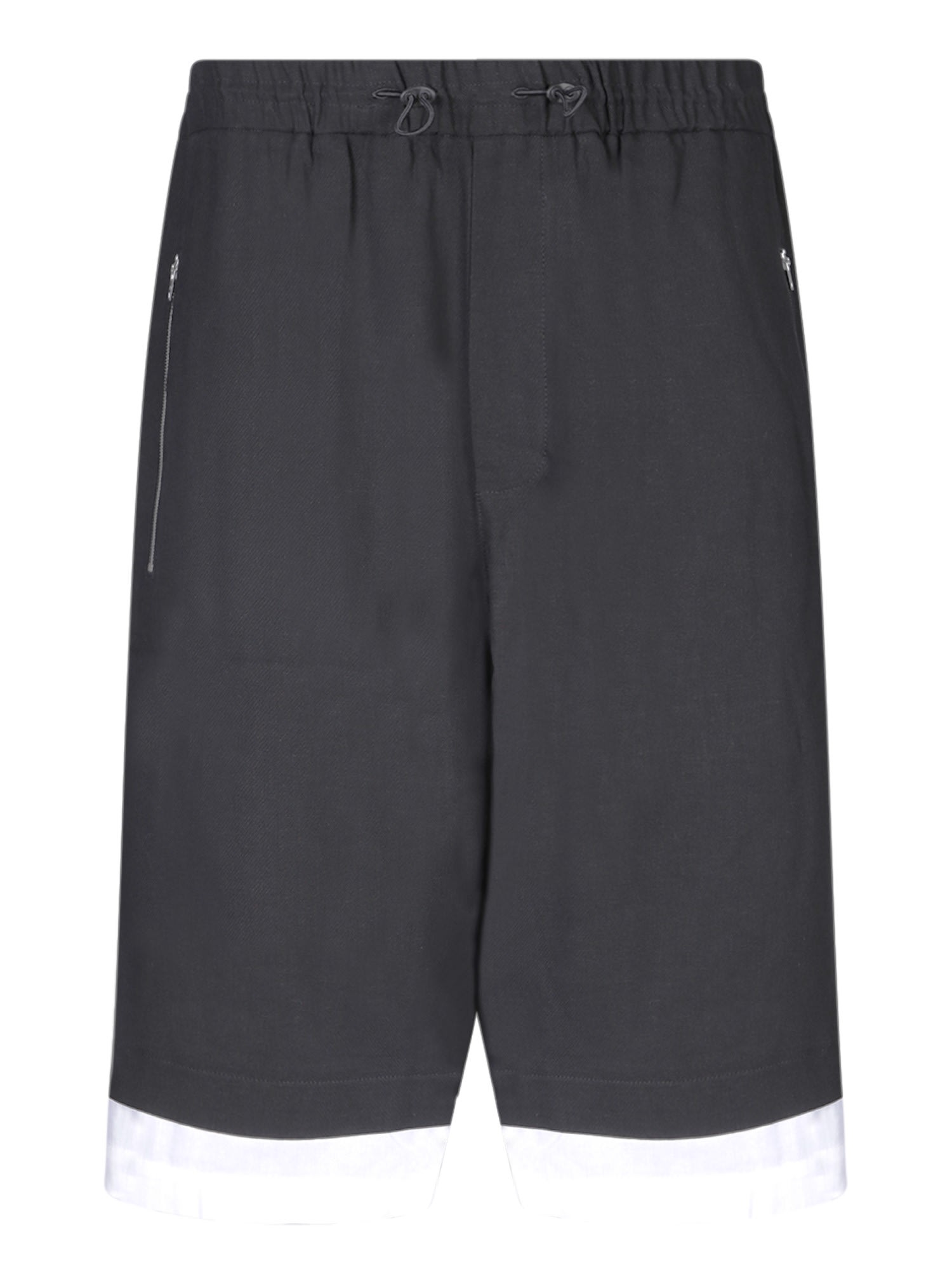 Wales Bonner Revelation Black Bermuda Shorts