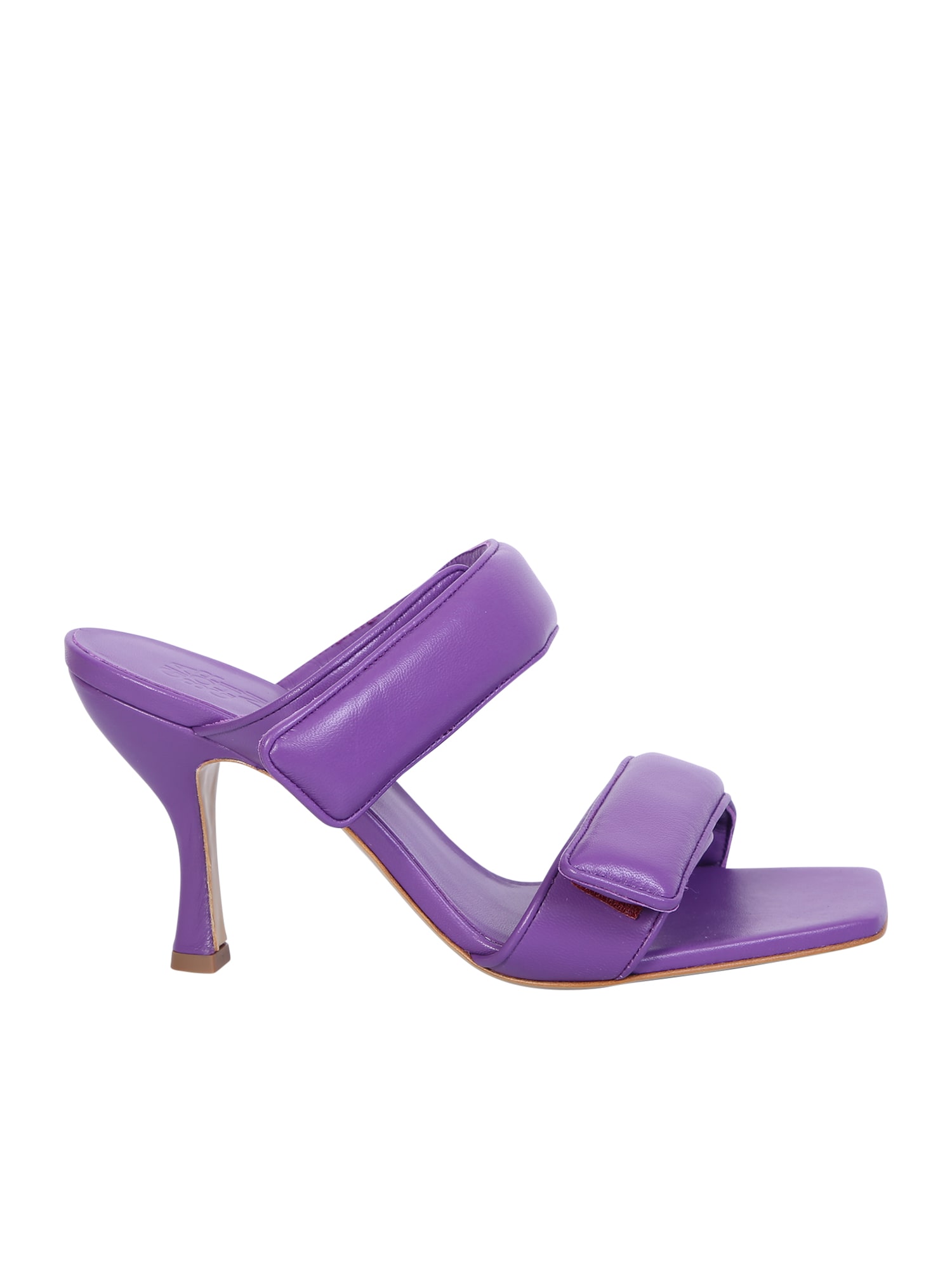 GIA BORGHINI High-heeled Straps Sandal Perni 03 Purple