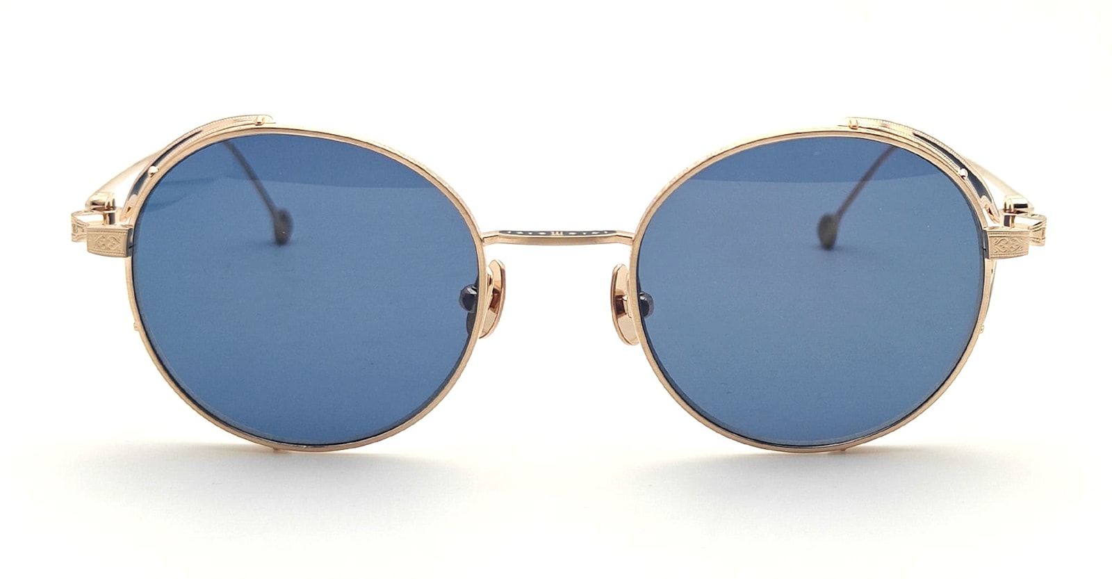 Matsuda M3152 - Brushed Gold / Blue Grey Sunglasses