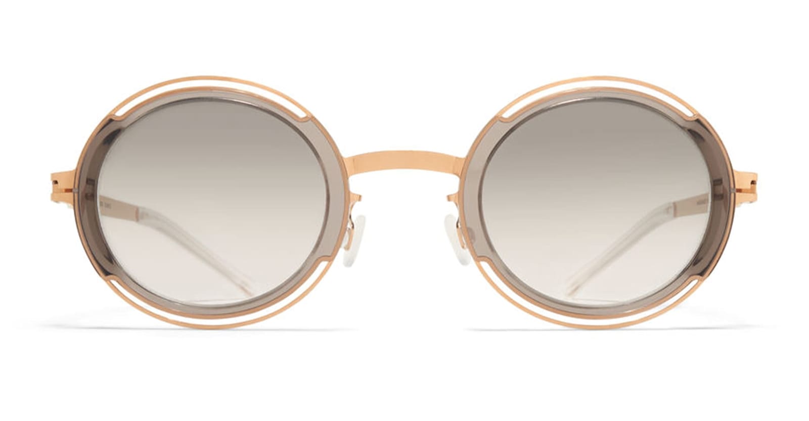 Mykita Pearl A83 - Champagne Gold / Clear Ash Sunglasses