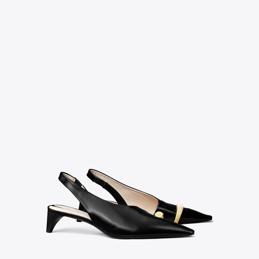 Tory Burch Pierced Slingback Heel