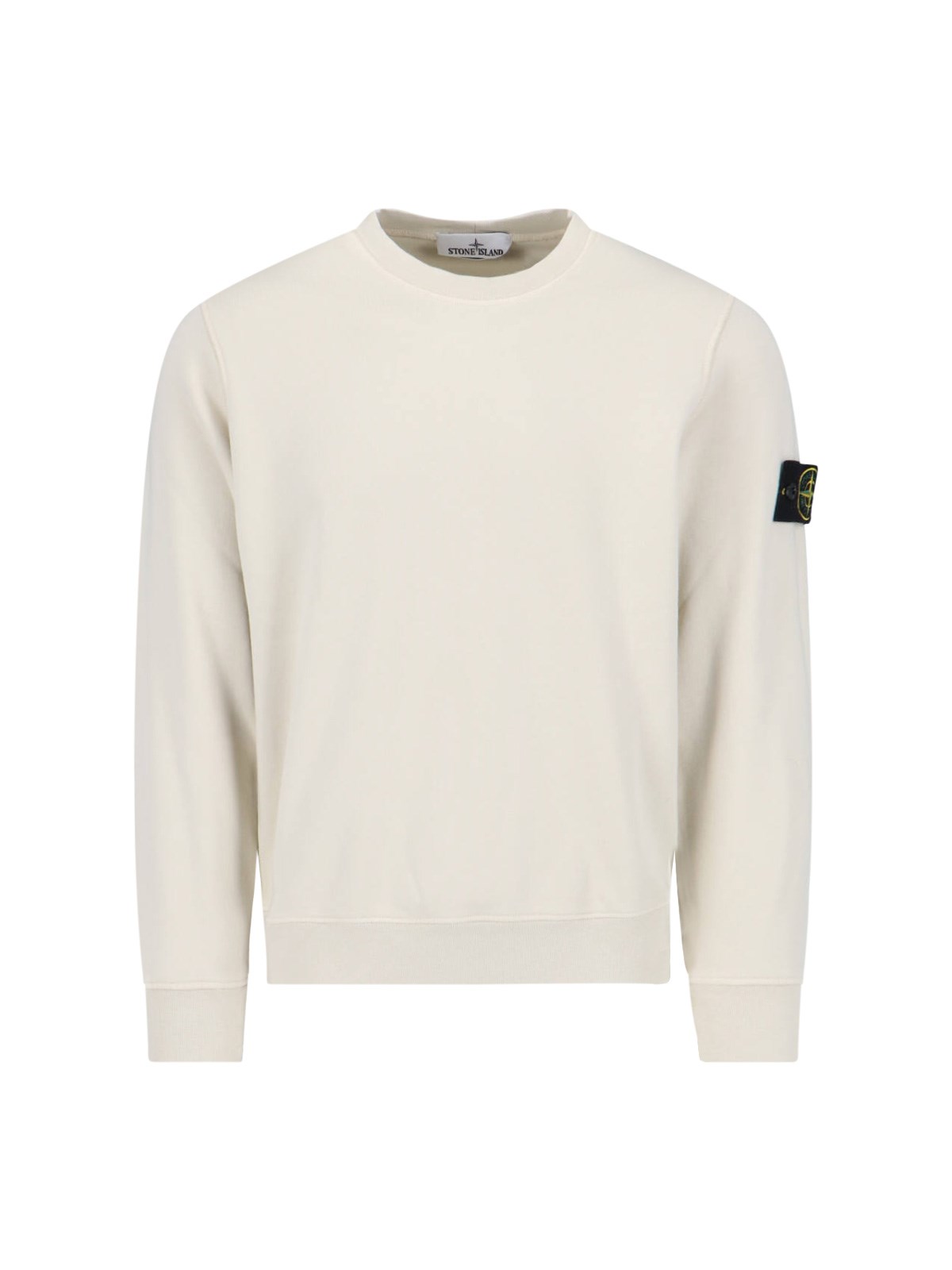 Stone Island Logo Crewneck Sweatshirt