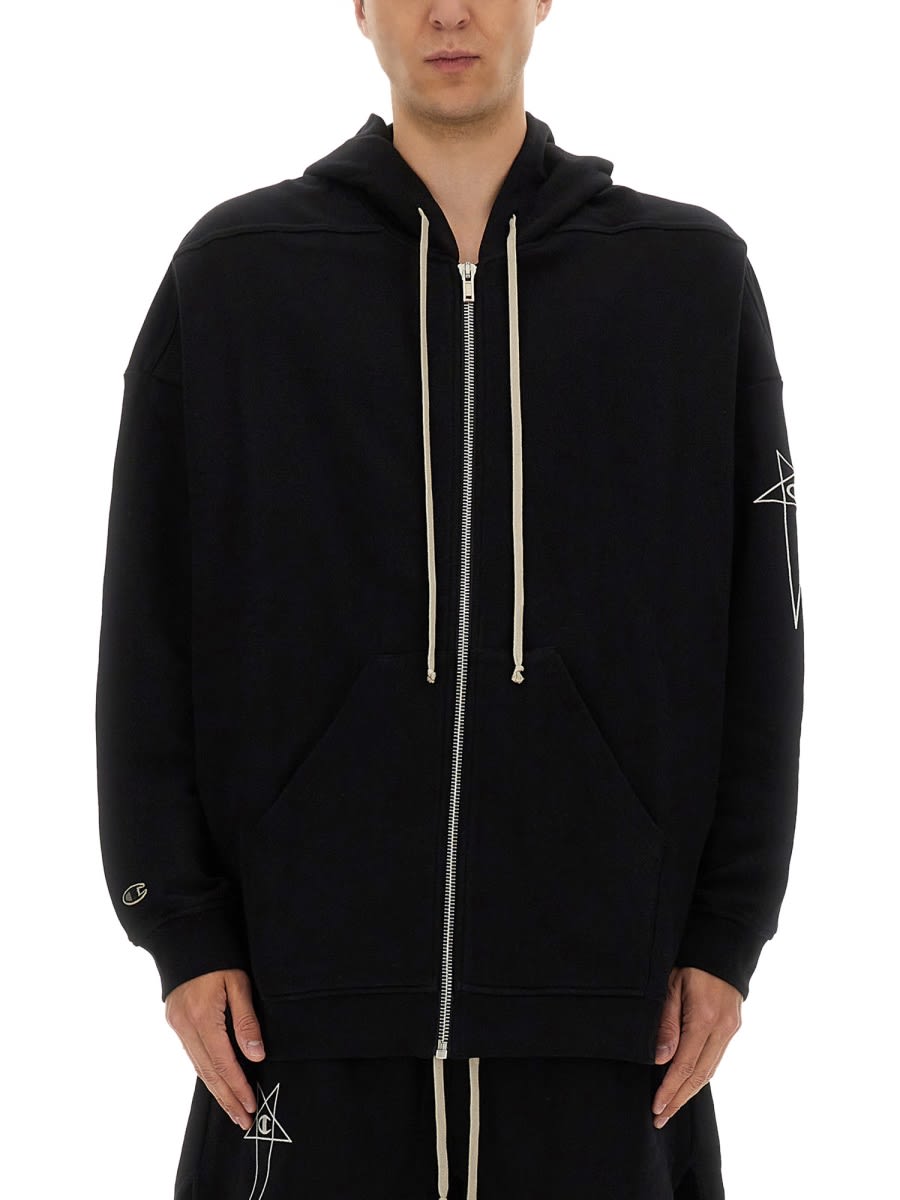 Rick Owens x Champion Jumbo Jasons Hoodie