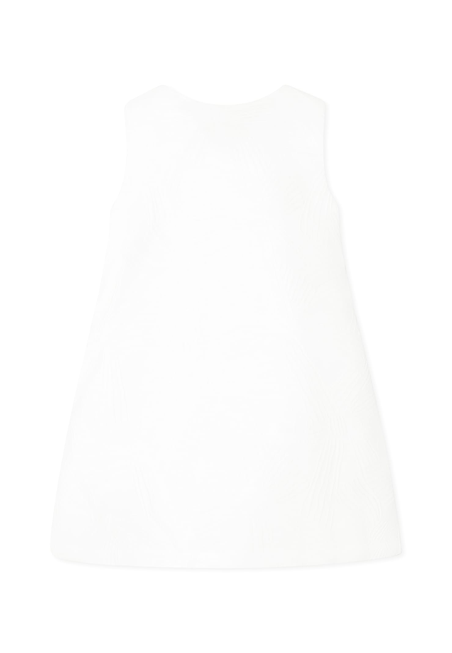 Simonetta White Dress For Girl With Bows