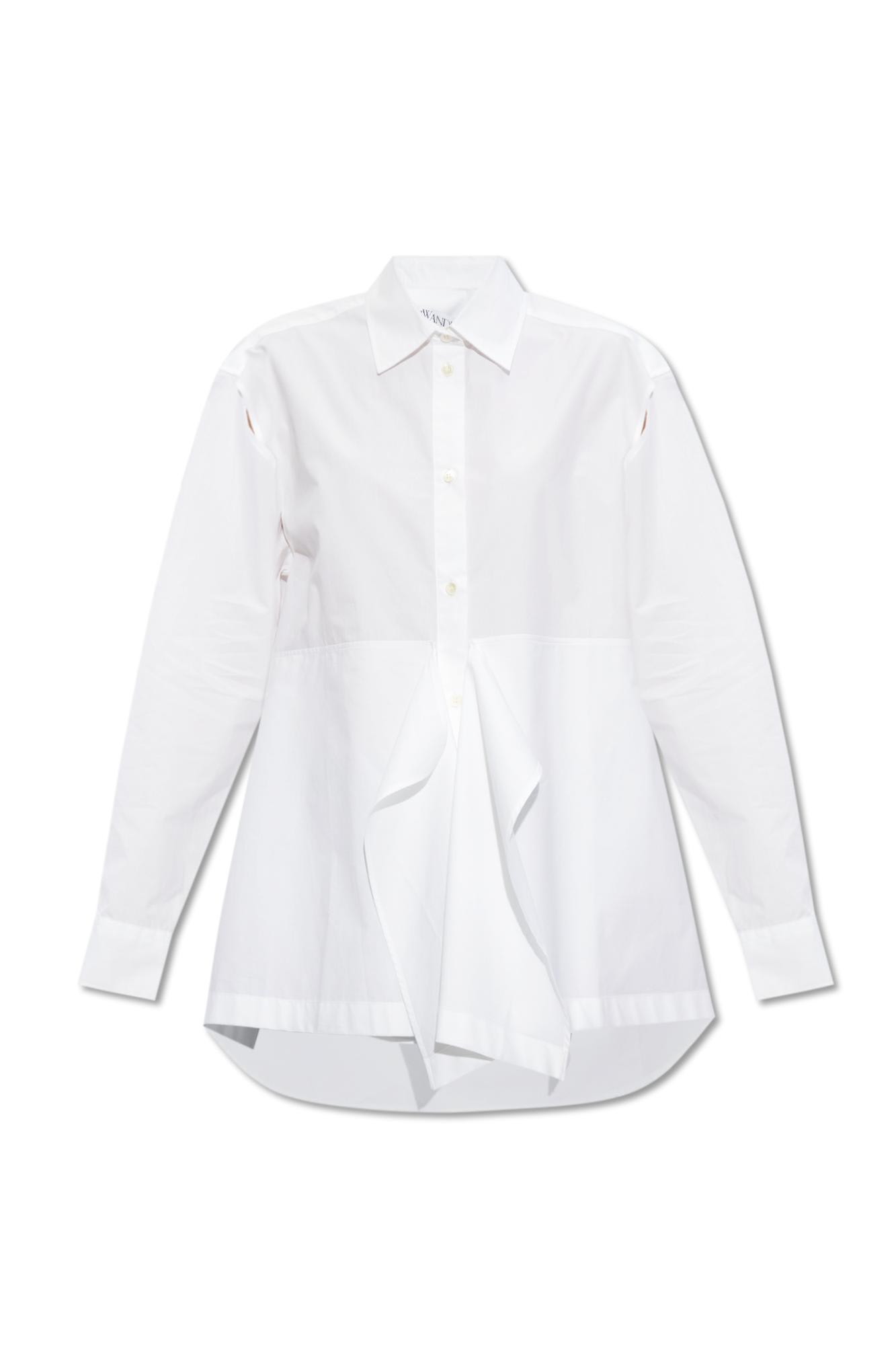 J. W. Anderson Draped Shirt With Peplum