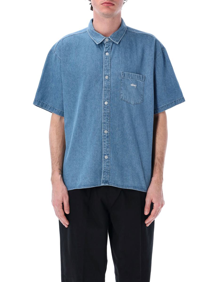 Obey 大人物牛仔衬衫