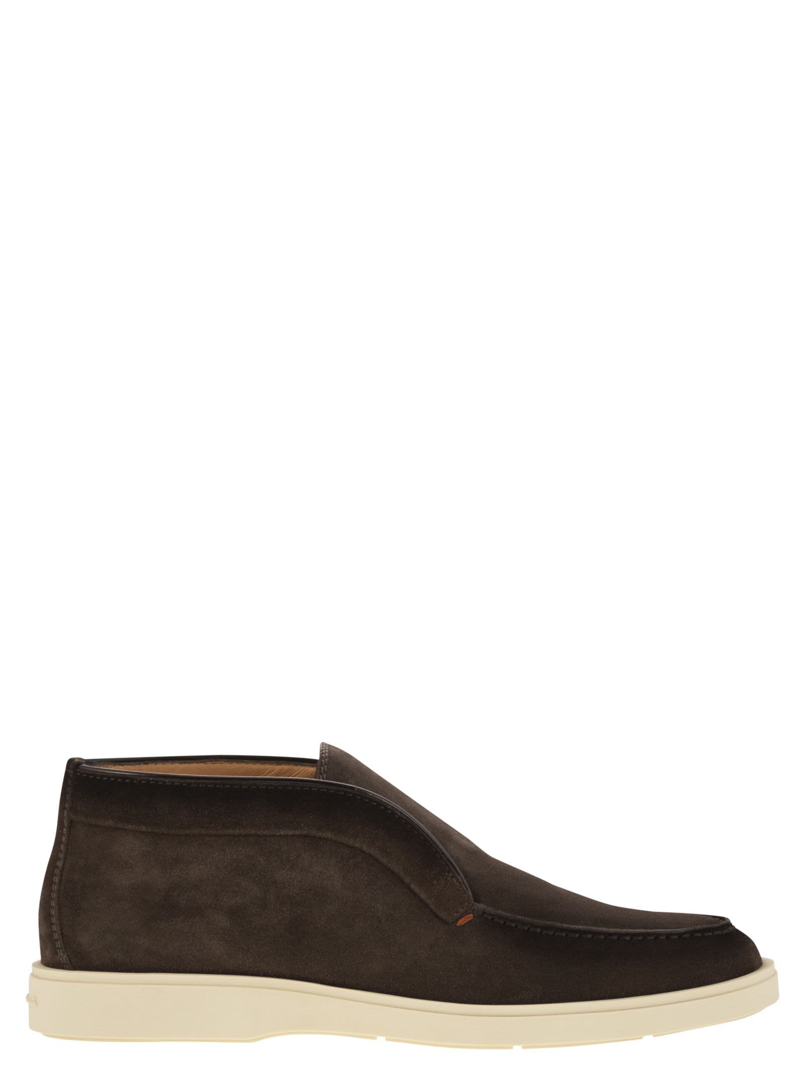 Santoni 麂皮沙漠靴