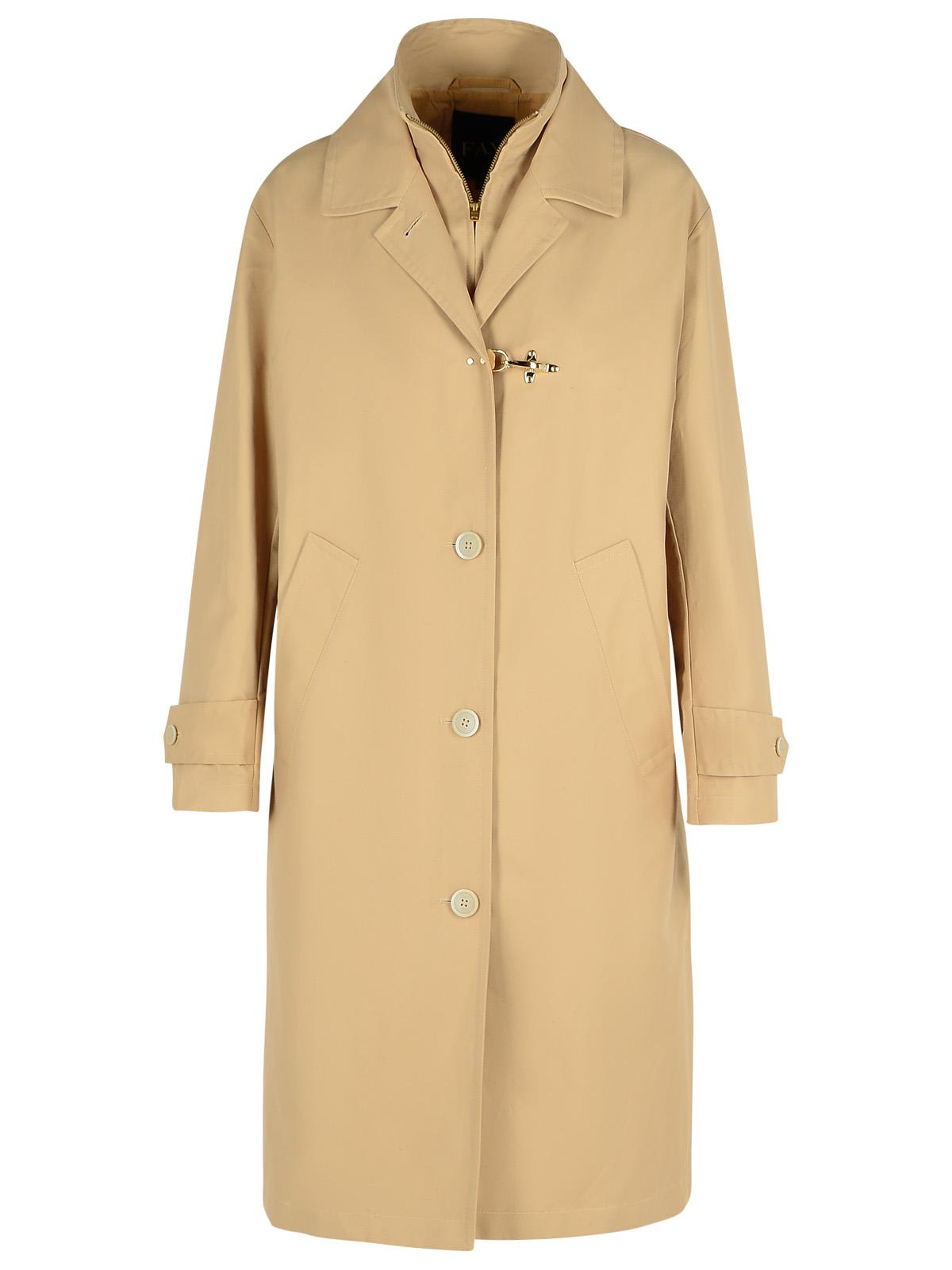 Fay morning Beige Polyamide Blend Parka