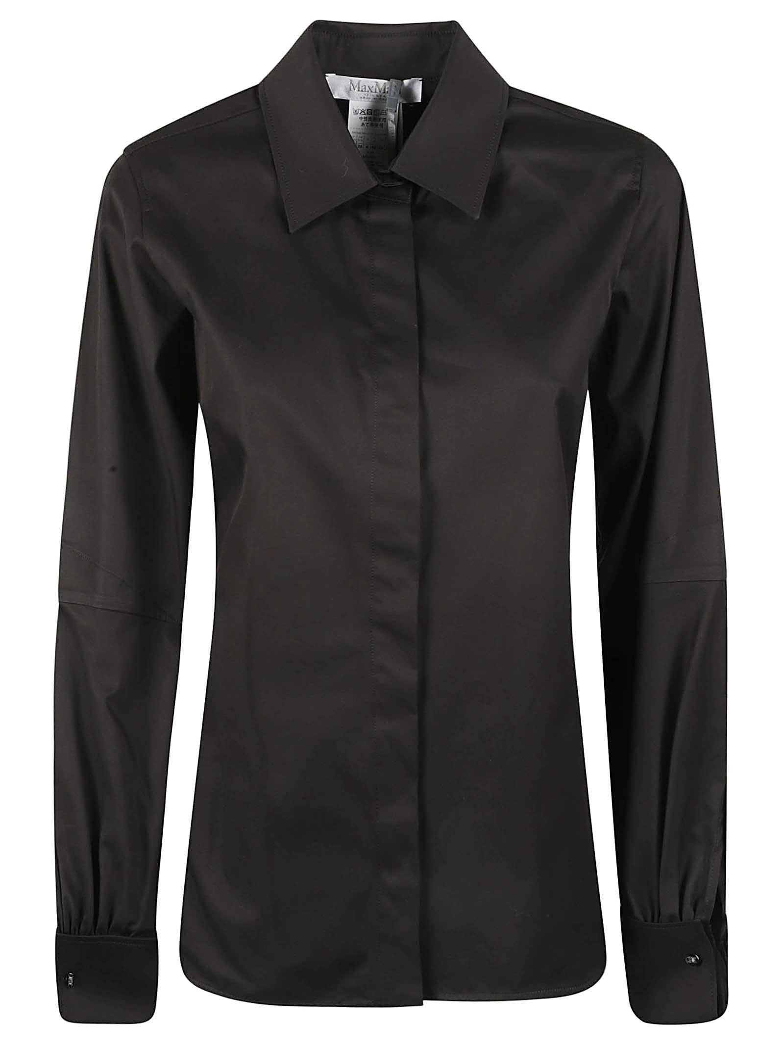 Max Mara Collared Long-sleeved Shirt