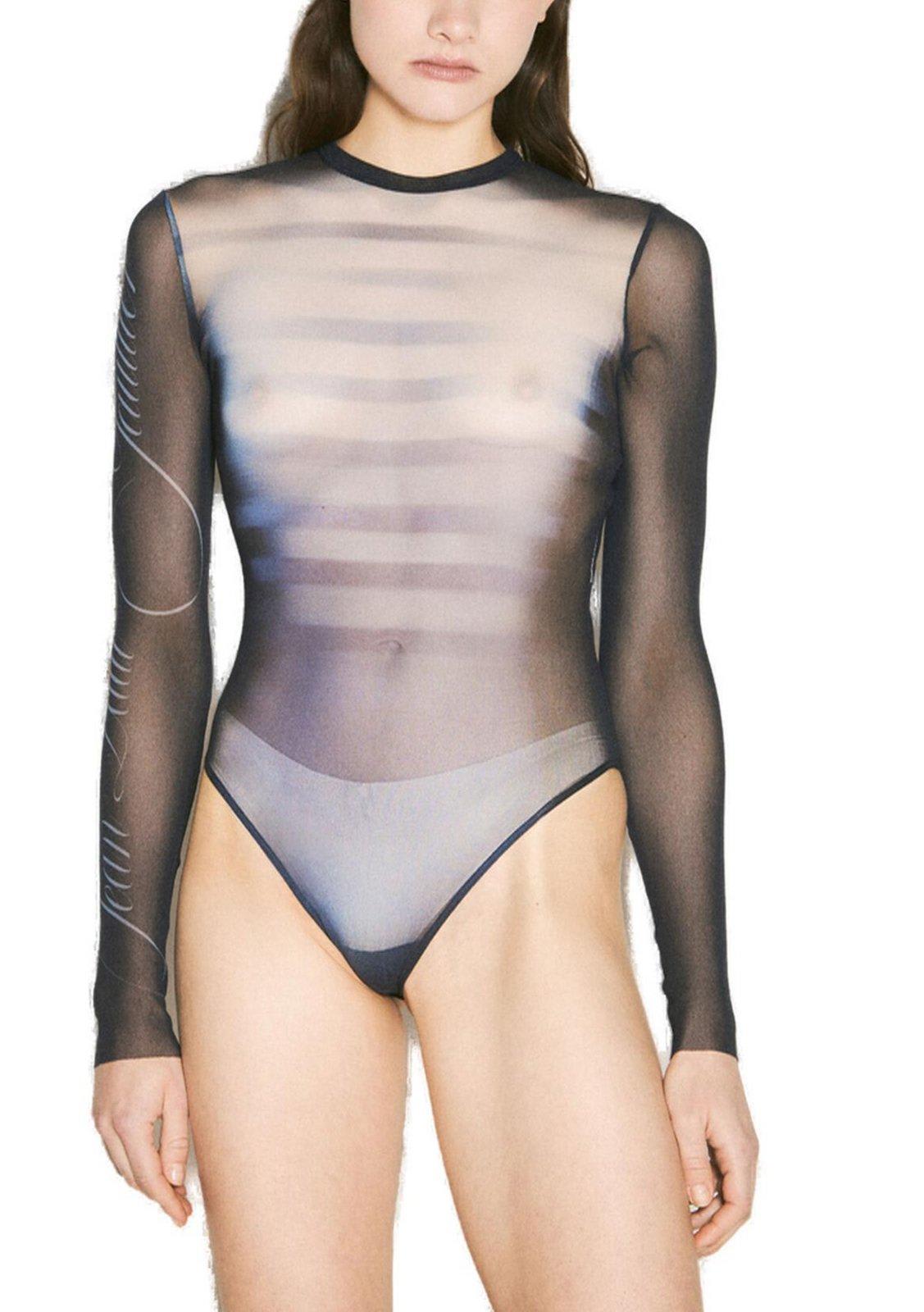 Jean Paul Gaultier Le Male 男士长袖网眼连体衣
