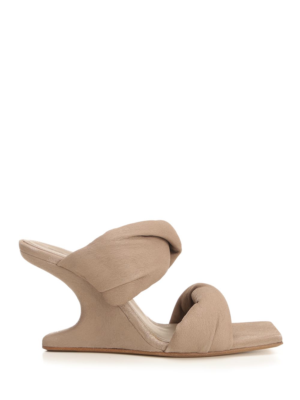Rick Owens cantilever 8 Twisted Wedge Sandal