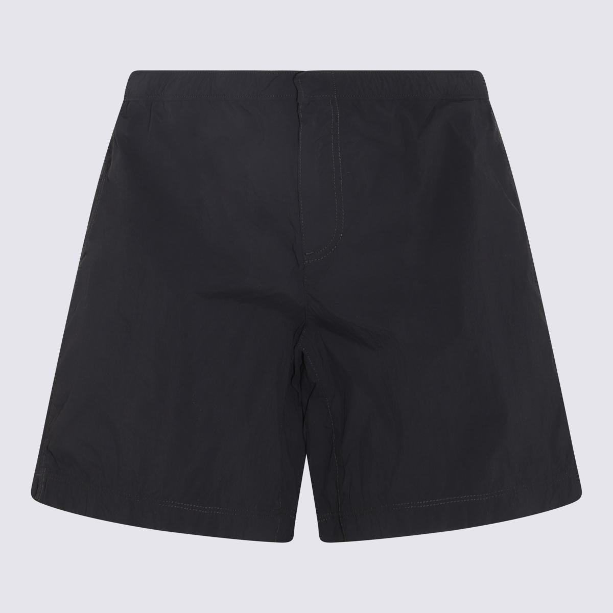 Ten C Black Stretch Shorts