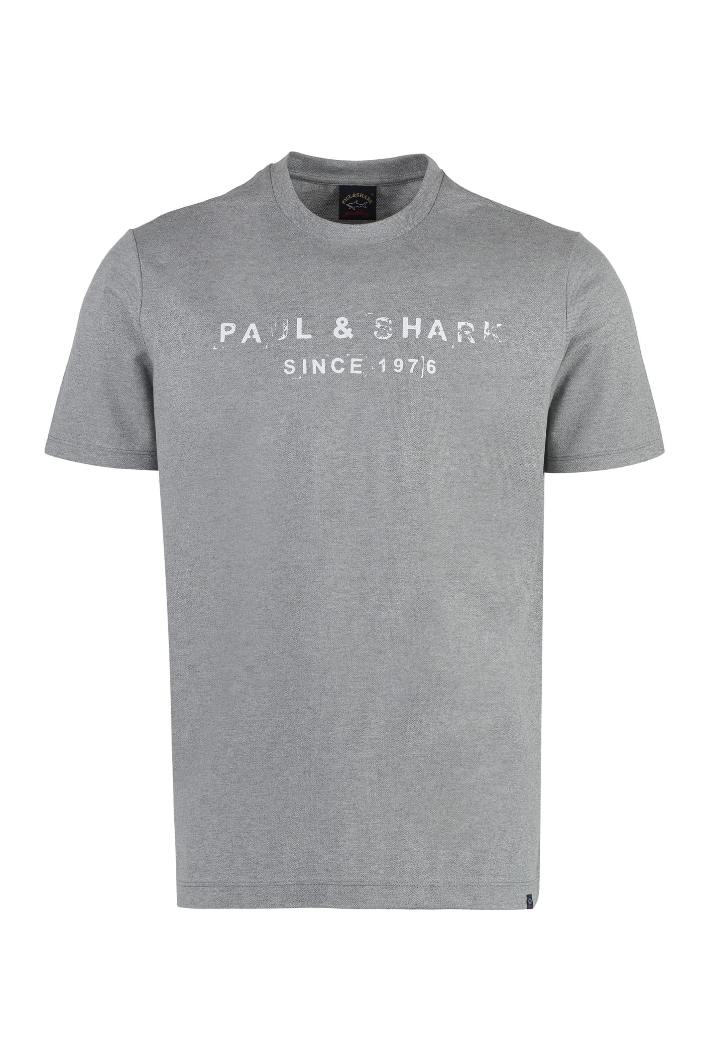 Paul & Shark Logo Cotton T-shirt