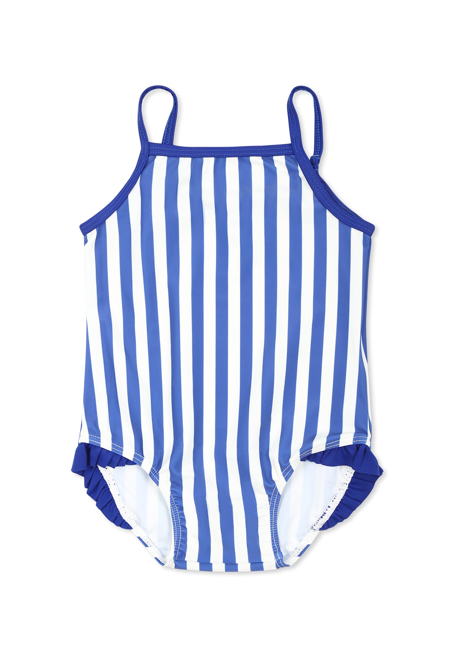Petit Bateau Light Blue Swimsuit For Baby Girl
